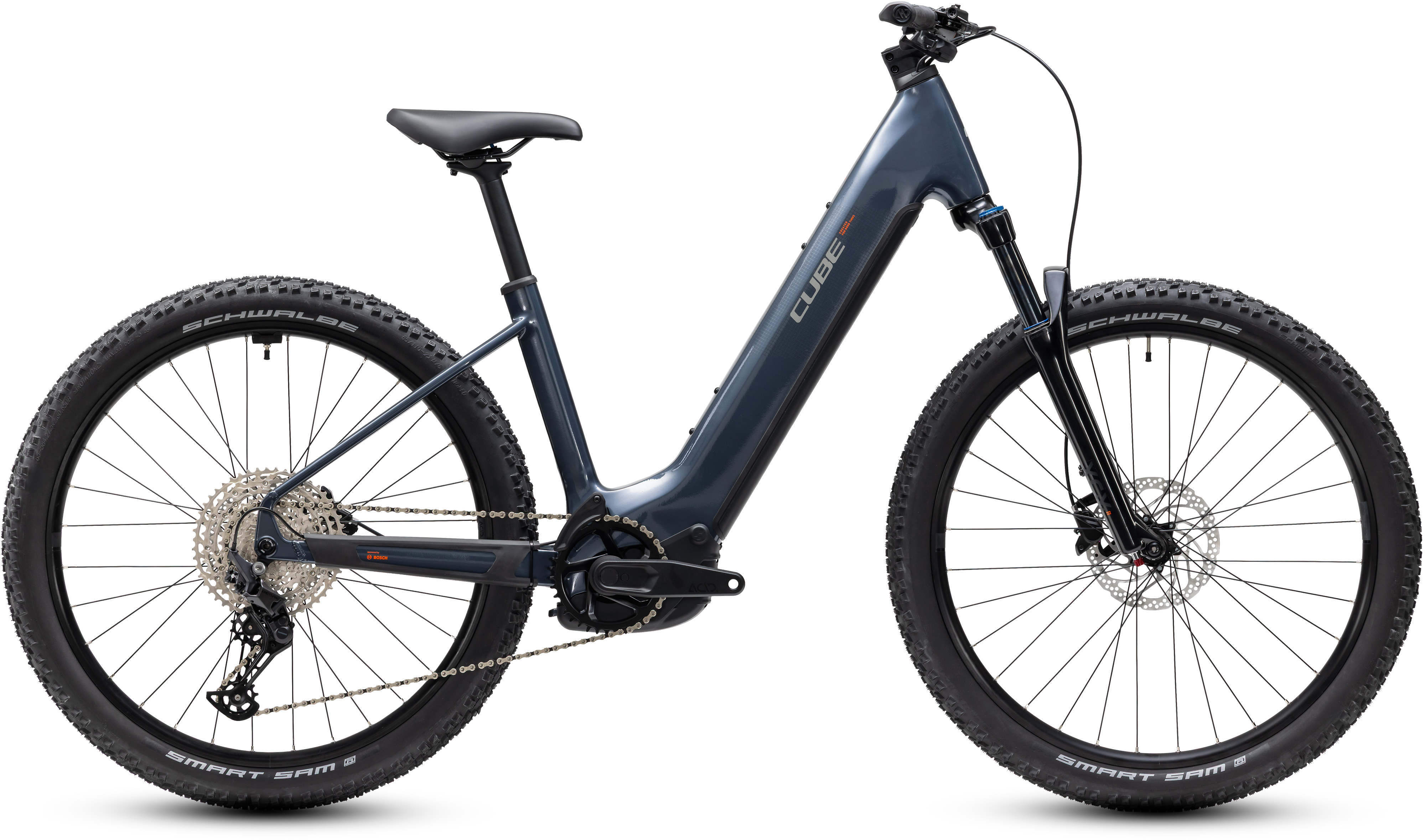 Ciclism - BICICLETA ELECTRICA CUBE REACTION HYBRID ONE 720 EASY ENTRY  OOLONGGREY REFLEX 2027 S