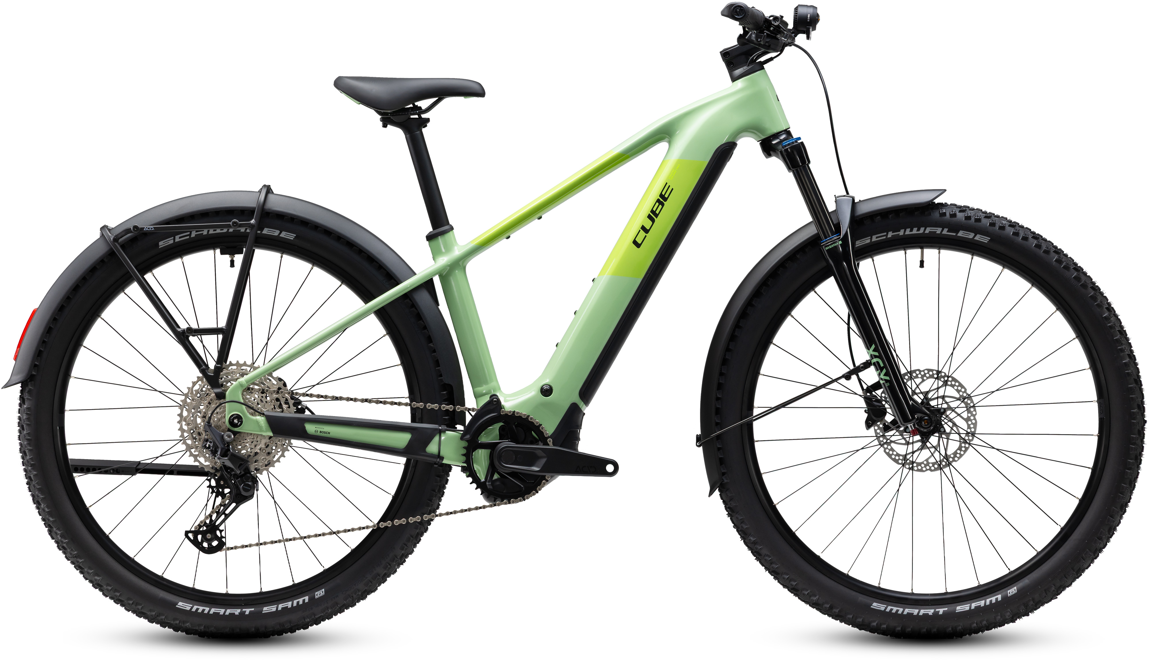 Ciclism - BICICLETA ELECTRICA CUBE REACTION HYBRID ONE 720  FE CACTUS BLACK 2027 cadru XL (22") - roti 29