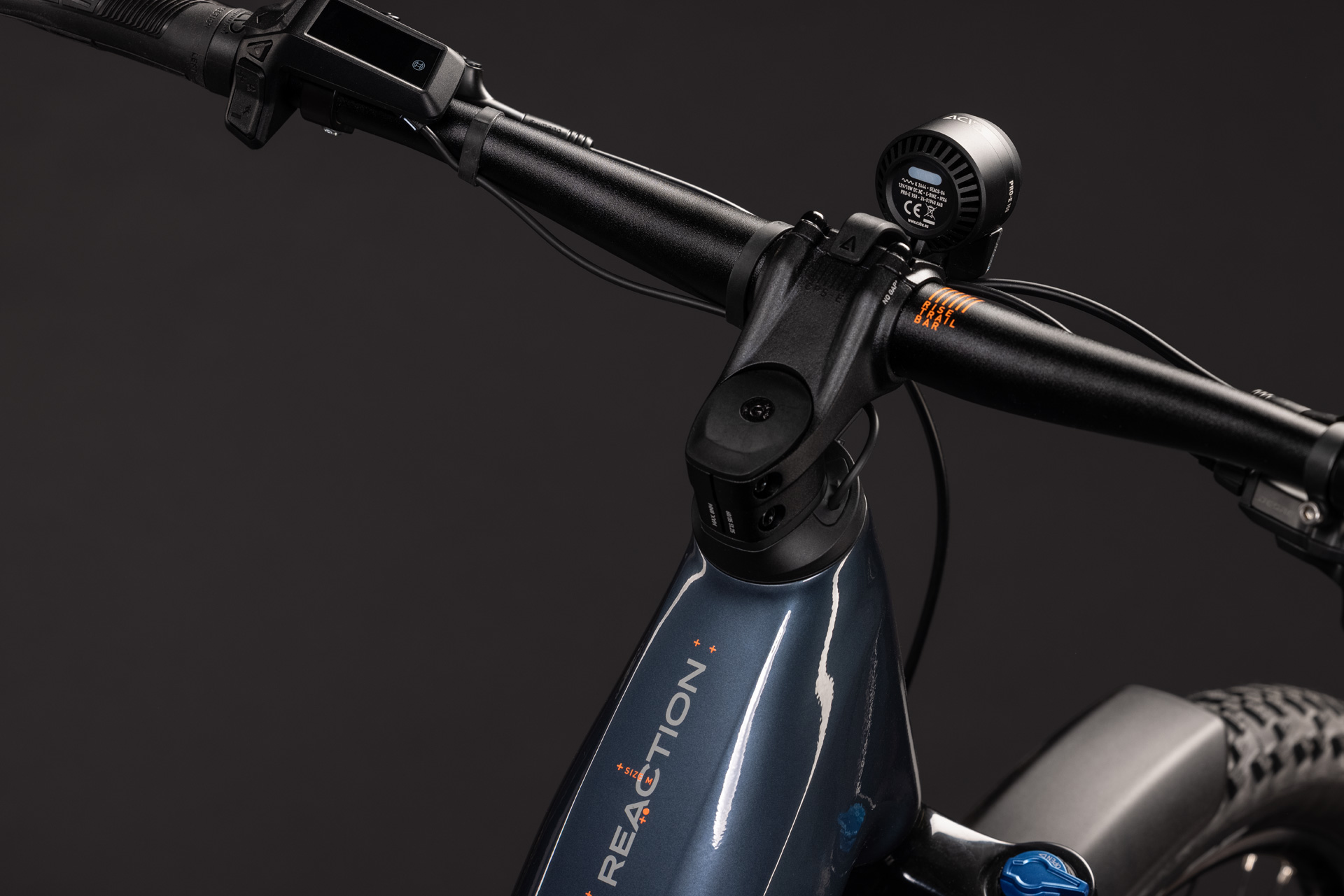 BICICLETA ELECTRICA CUBE REACTION HYBRID ONE 720 FE EASY ENTRY OOLONGGREY REFLEX 2027 M [1]