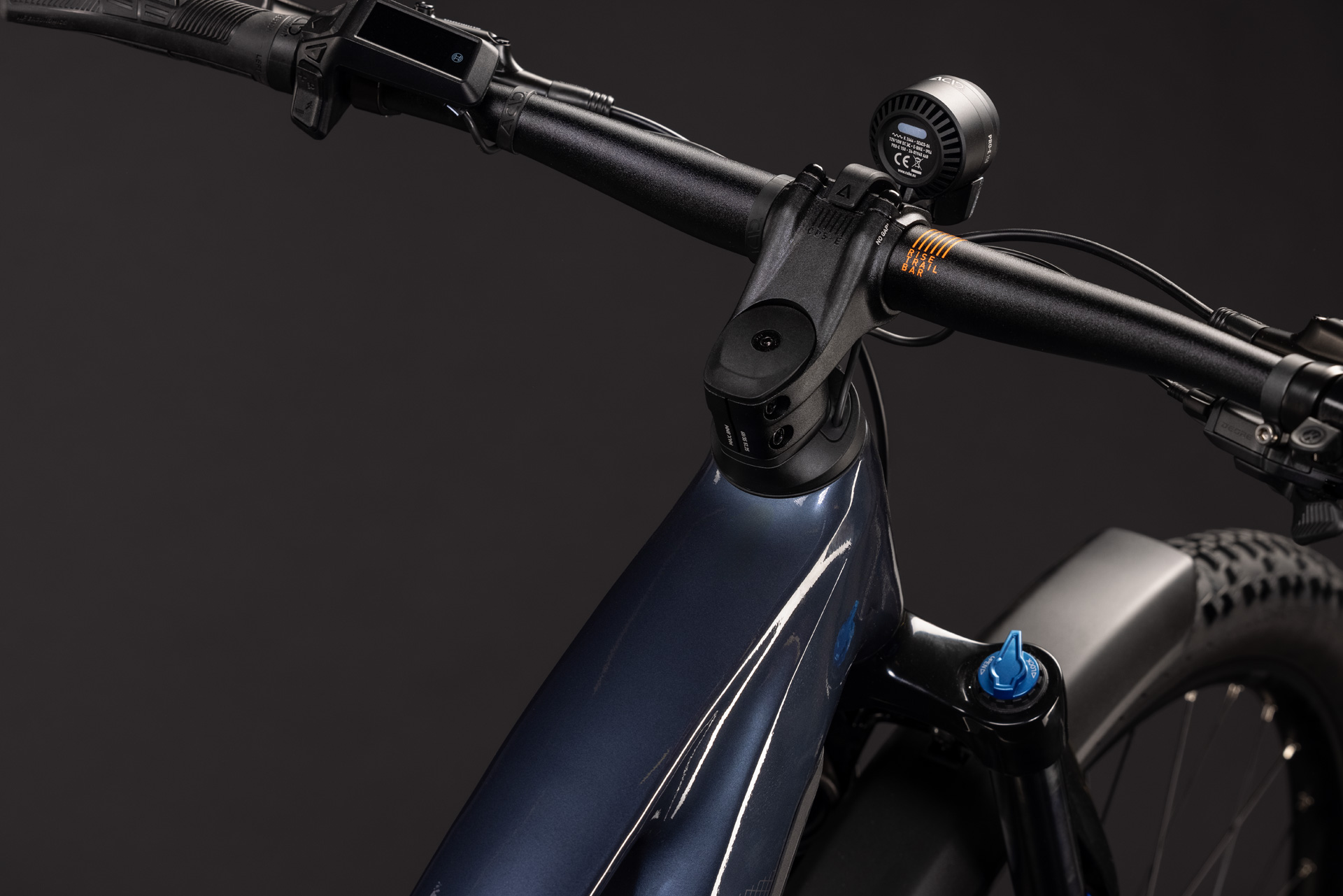 BICICLETA ELECTRICA CUBE REACTION HYBRID ONE 720  FE OOLONGGREY REFLEX 2027 cadru L (20") - roti 29 [1]