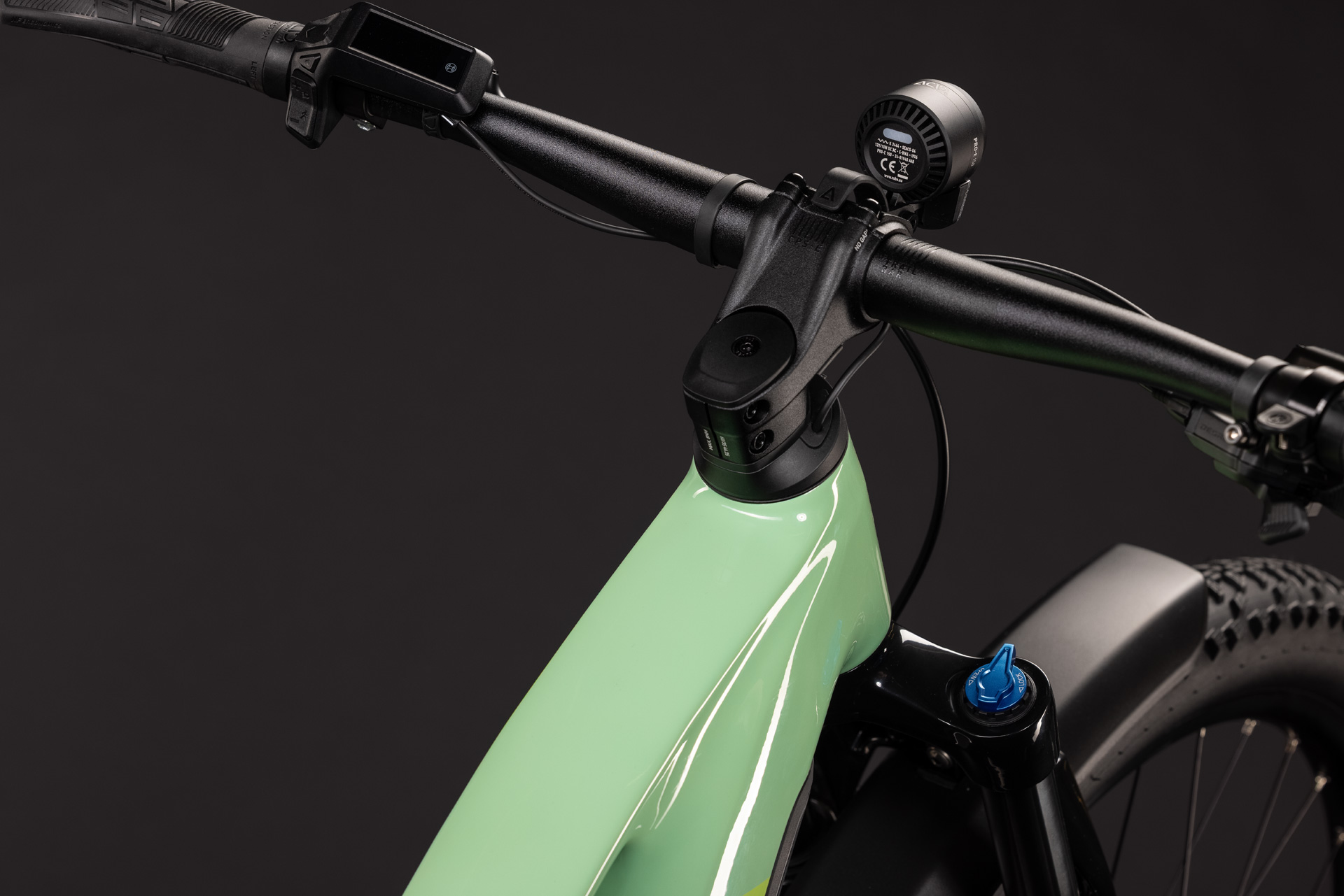 BICICLETA ELECTRICA CUBE REACTION HYBRID ONE 720  FE CACTUS BLACK 2027 cadru XL (22") - roti 29 [1]