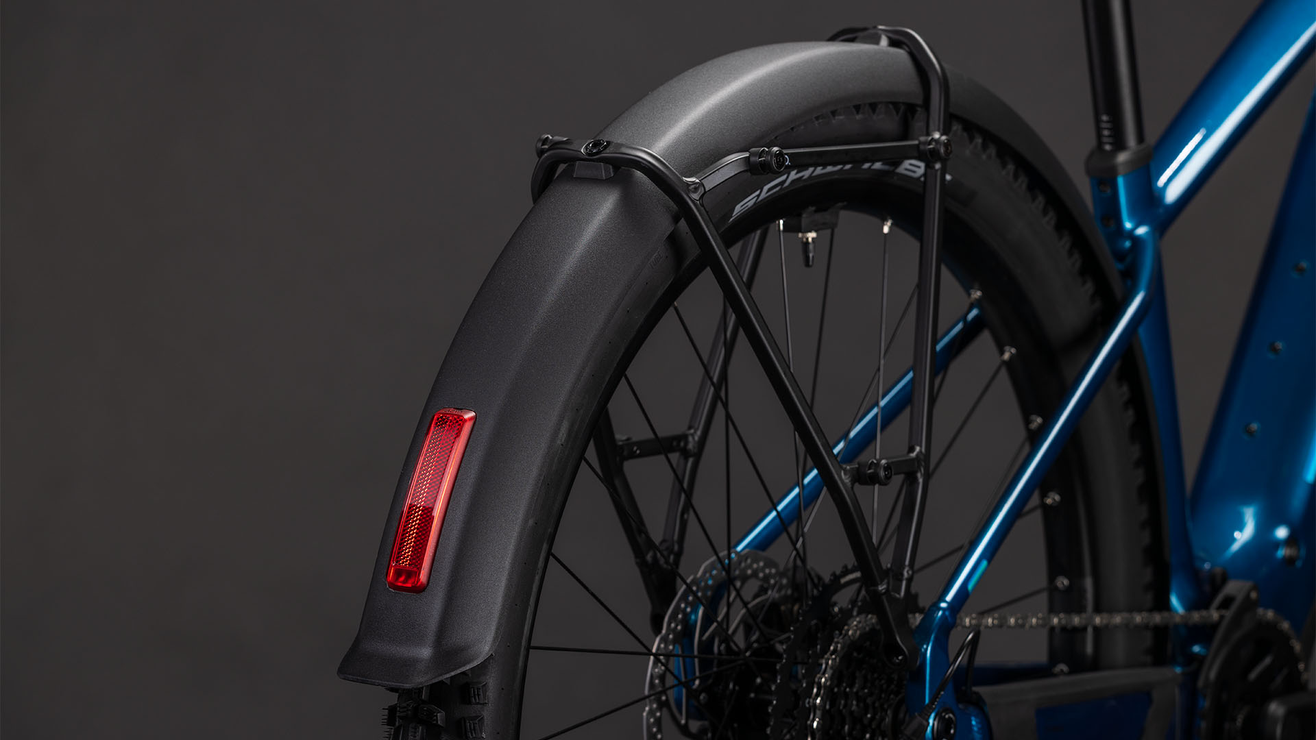 BICICLETA ELECTRICA CUBE REACTION HYBRID PERFORMANCE 600 FE ELECTRICBLUE DAZZLE 2026 cadru XXL (23") - roti 29 [3]