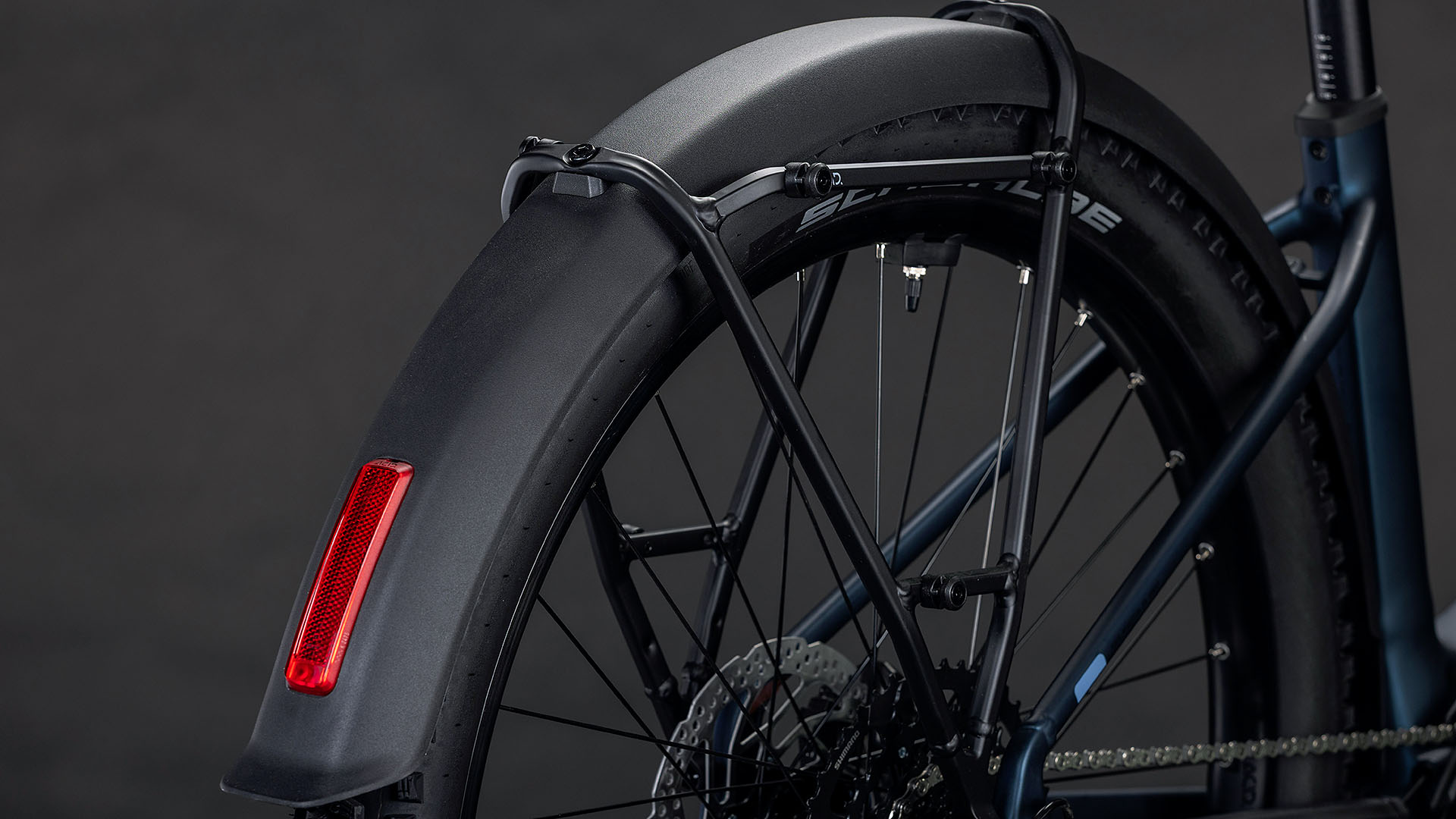 BICICLETA ELECTRICA CUBE REACTION HYBRID PERFORMANCE 600 FE EASY ENTRY INDIGOBLUE REFLEX 2026 cadru M (18") - roti 29 [4]