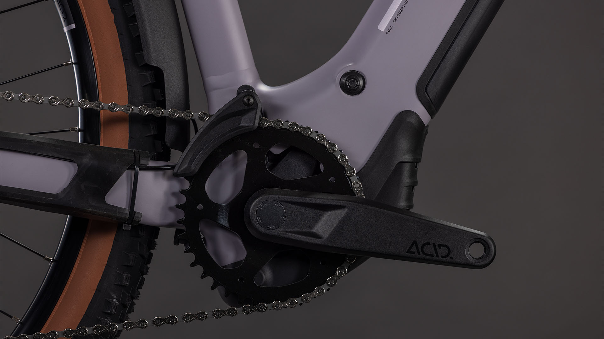 BICICLETA ELECTRICA CUBE REACTION HYBRID PERFORMANCE 600 FE PLUMGREY BLACK 2026 cadru XXL (23") - roti 29 [4]