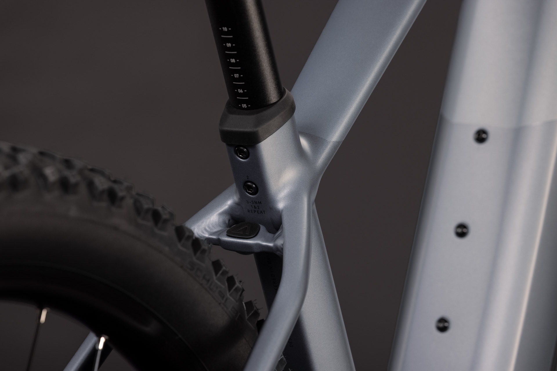 BICICLETA ELECTRICA CUBE REACTION HYBRID PERFORMANCE 720 ASHGREY PRISM 2027 cadru S (16") - roti 27.5 [2]