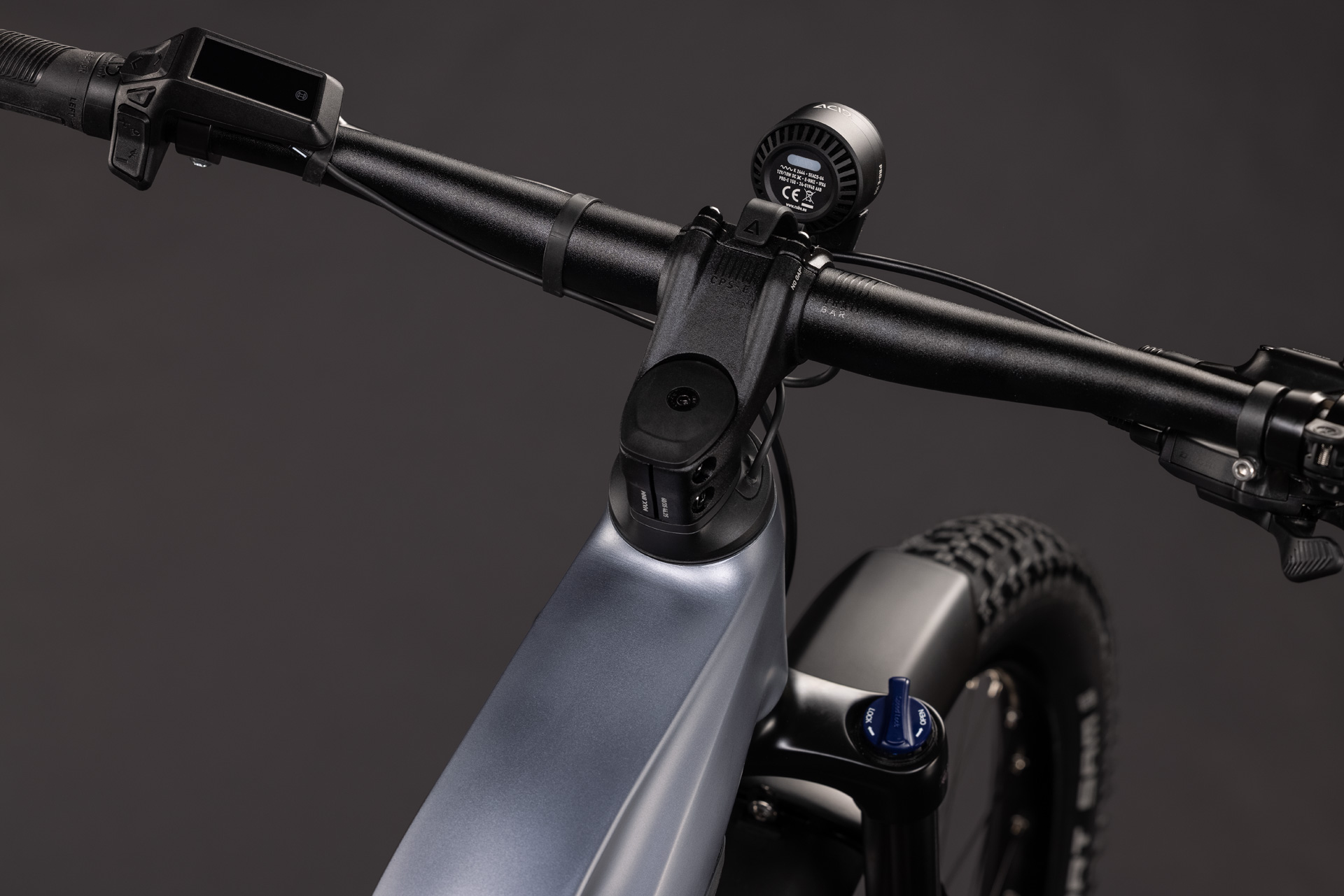 BICICLETA ELECTRICA CUBE REACTION HYBRID PERFORMANCE 720 FE ASHGREY PRISM 2027 cadru XL (22") - roti 29 [1]