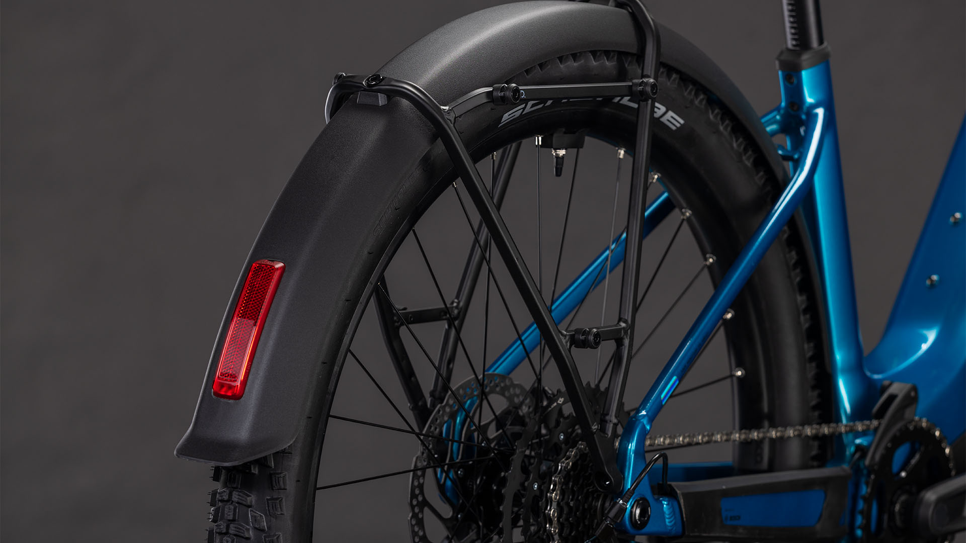 BICICLETA ELECTRICA CUBE REACTION HYBRID PERFORMANCE 600 FE EASY ENTRY ELECTRICBLUE DAZZLE 2026 cadru S (16") - roti 27.5 [3]