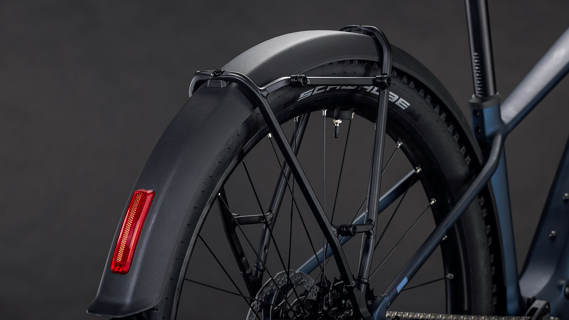 BICICLETA ELECTRICA CUBE REACTION HYBRID PERFORMANCE 600 FE INDIGOBLUE REFLEX 2026 cadru XL (22") - roti 29 [4]