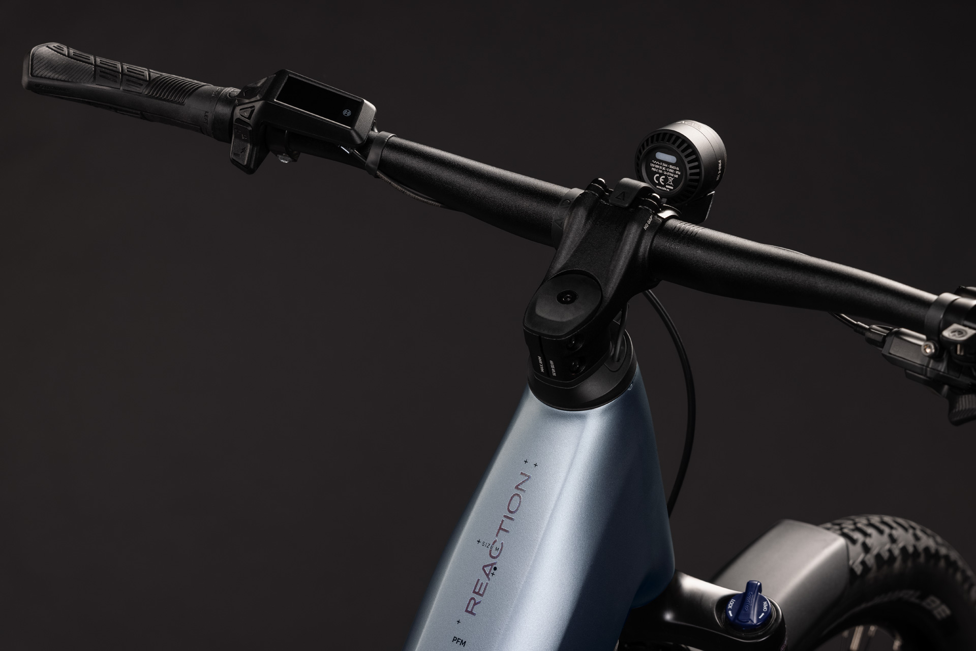 BICICLETA ELECTRICA CUBE REACTION HYBRID PERFORMANCE 720 FE EASY ENTRY ASHGREY PRISM 2027 M [1]