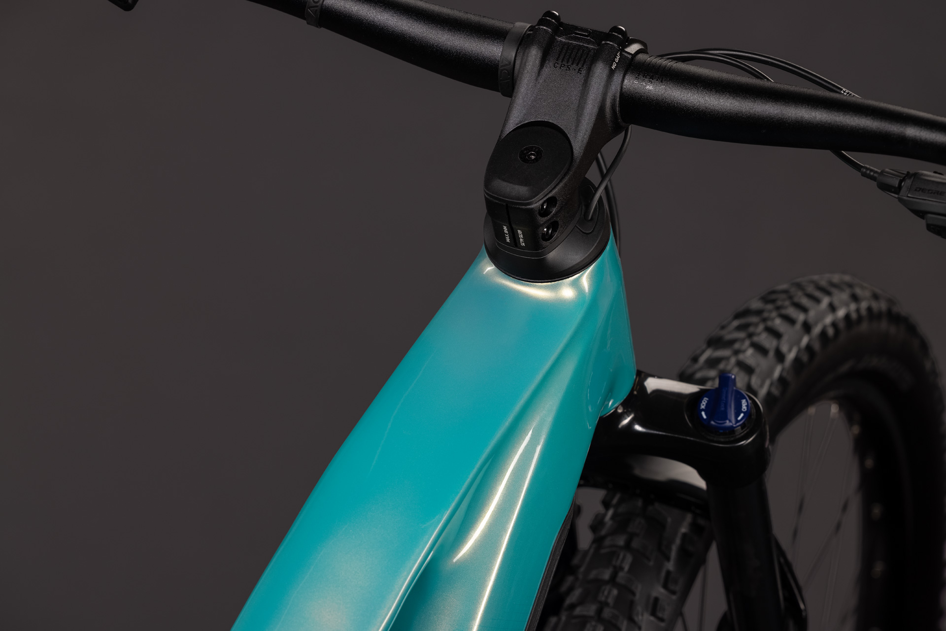 BICICLETA ELECTRICA CUBE REACTION HYBRID PERFORMANCE 720 MALDIVIAN BLACK 2027 cadru XL (22") - roti 29 [1]