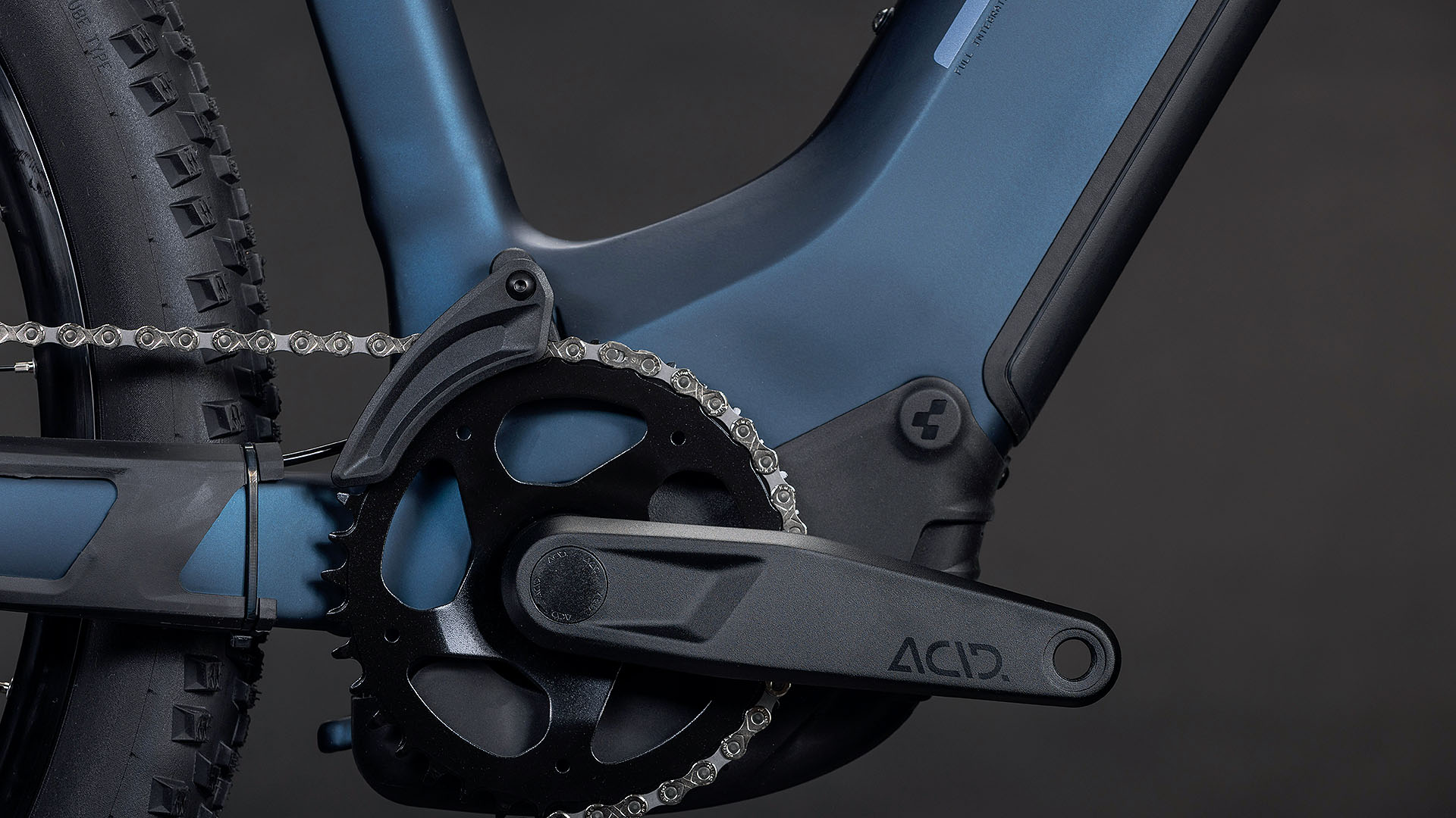 BICICLETA ELECTRICA CUBE REACTION HYBRID PERFORMANCE 600 EASY ENTRY INDIGOBLUE REFLEX 2026 cadru M (18") - roti 29 [4]