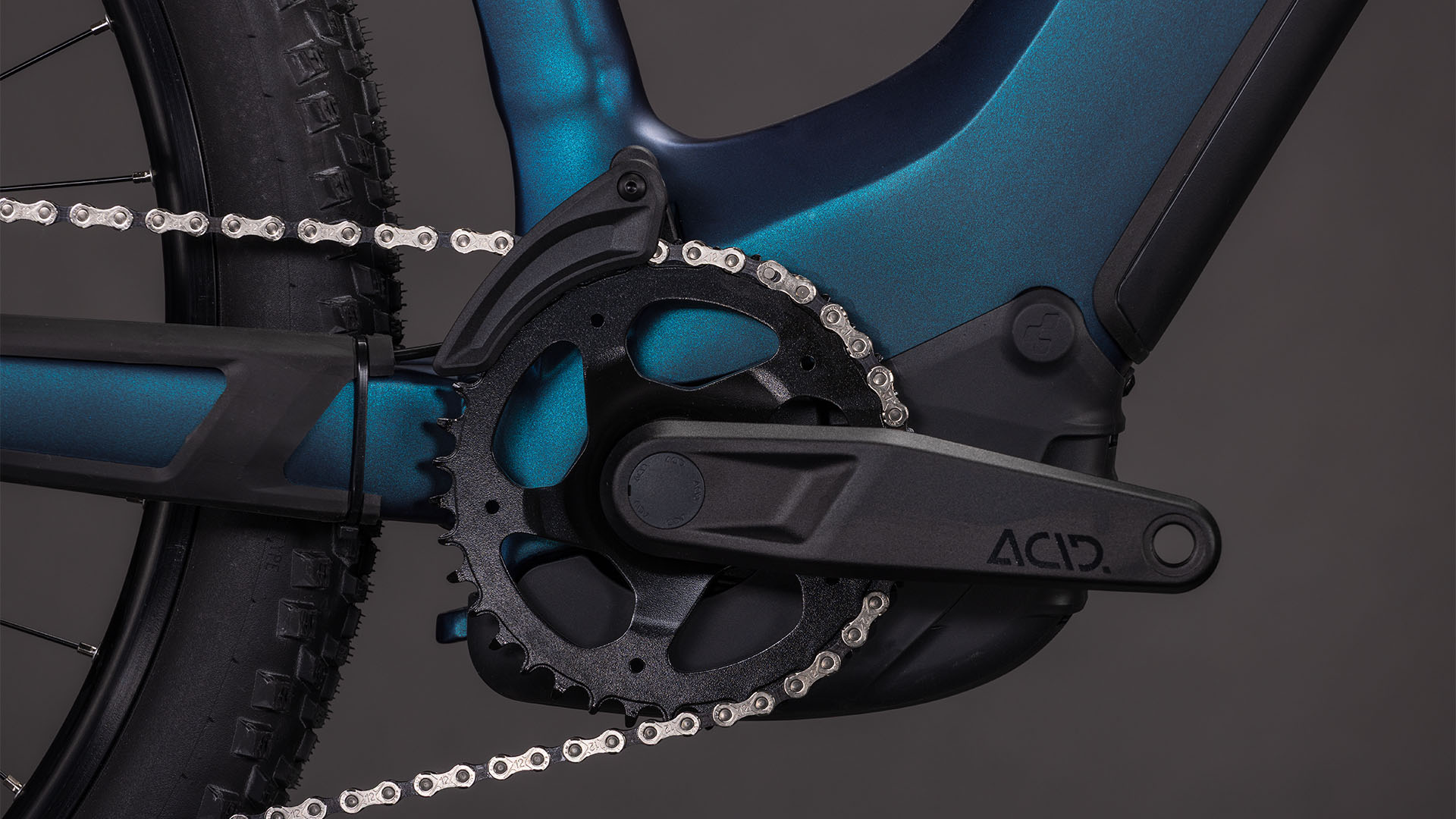 BICICLETA ELECTRICA CUBE REACTION HYBRID PRO 800 EASY ENTRY NEBULAR DAZZLE 2026 cadru L (20") - roti 29 [4]