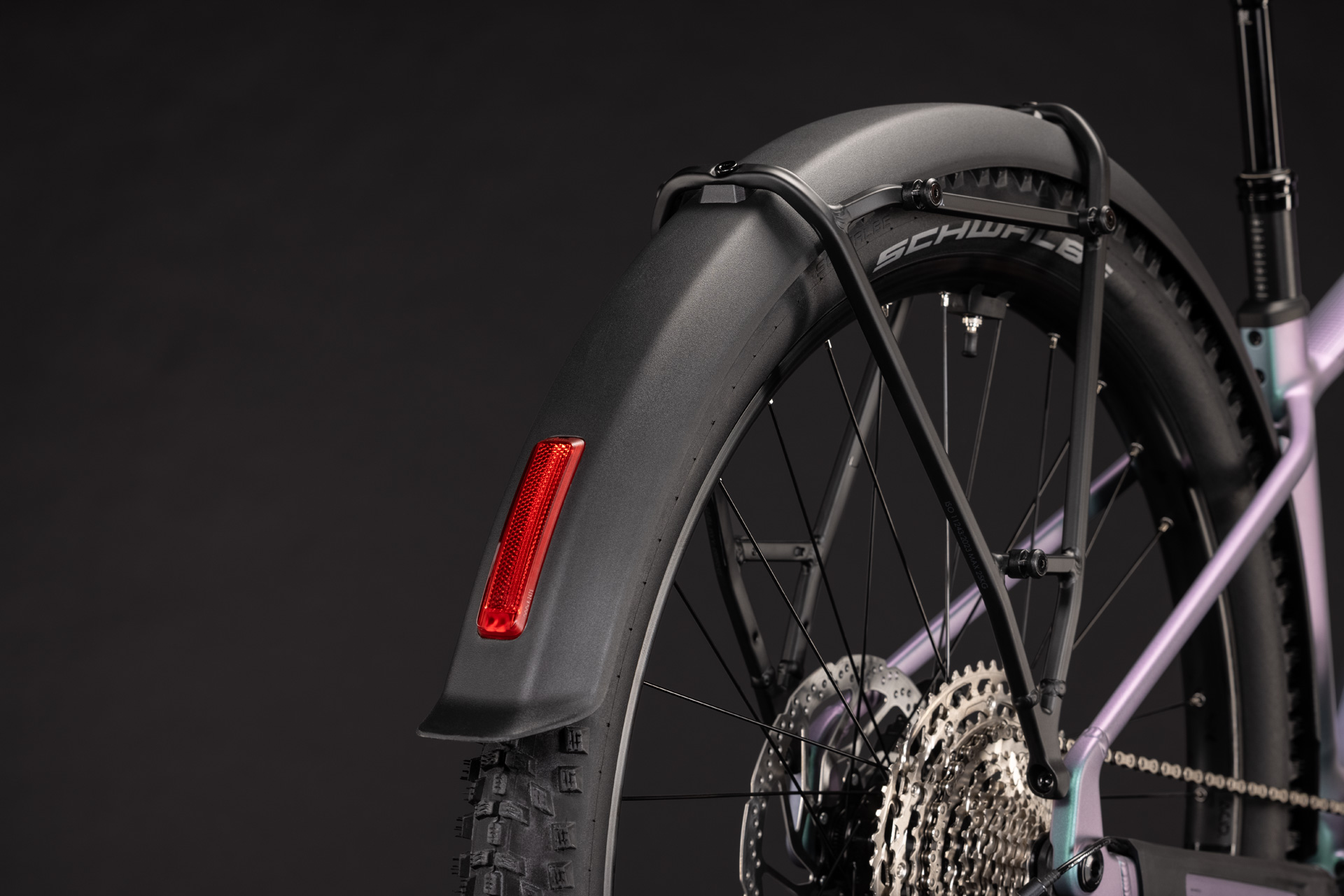 BICICLETA ELECTRICA CUBE REACTION HYBRID PRO 800 FE POLARLIGHT BLACK 2027 cadru M (18") - roti 29 [3]