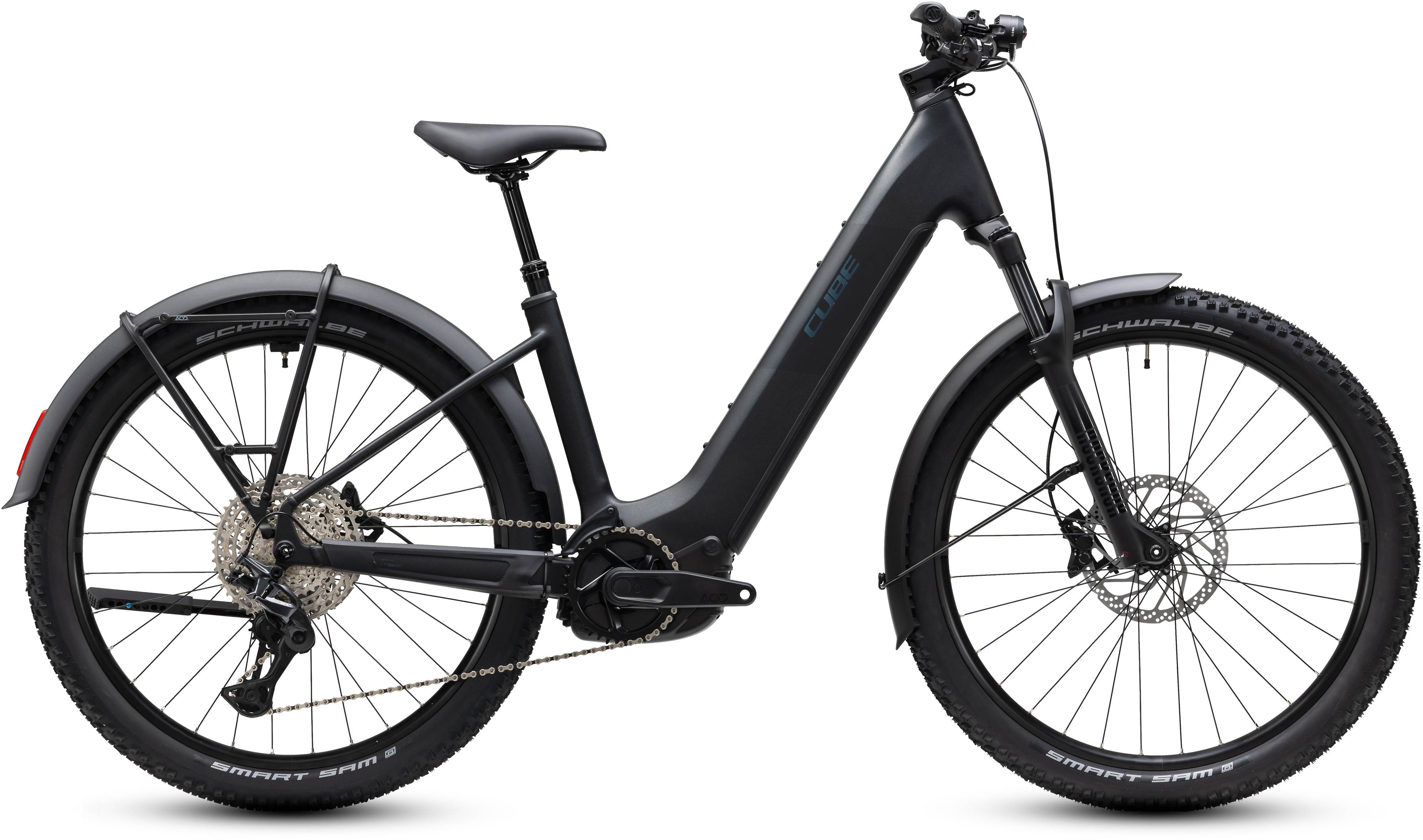 Ciclism - BICICLETA ELECTRICA CUBE REACTION HYBRID PRO 800 FE EASY ENTRY SILVERDUST PRISM 2027 L