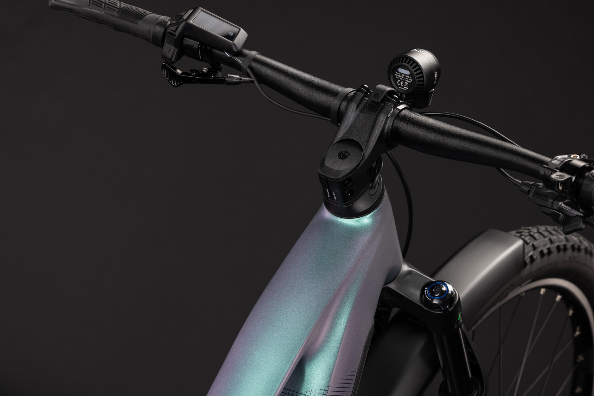 BICICLETA ELECTRICA CUBE REACTION HYBRID PRO 800 FE POLARLIGHT BLACK 2027 cadru M (18") - roti 29 [1]