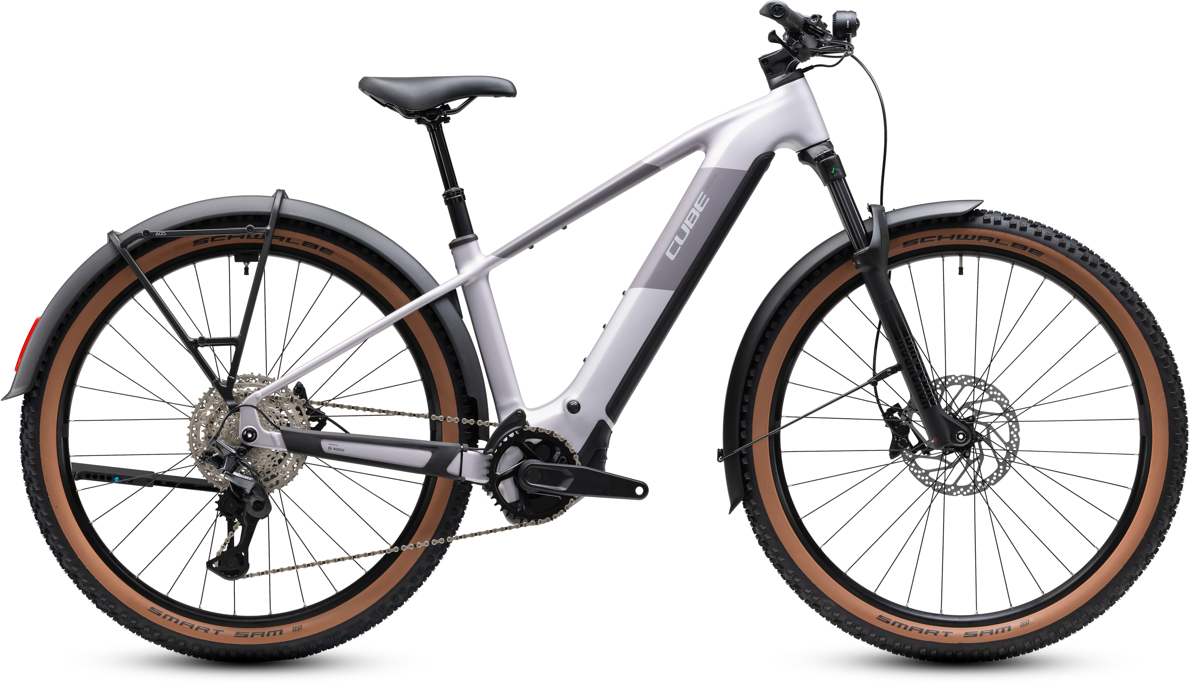 Ciclism - BICICLETA ELECTRICA CUBE REACTION HYBRID PRO 800 FE LILACBREEZE PRIZM 2027 cadru S (16") - roti 27.5