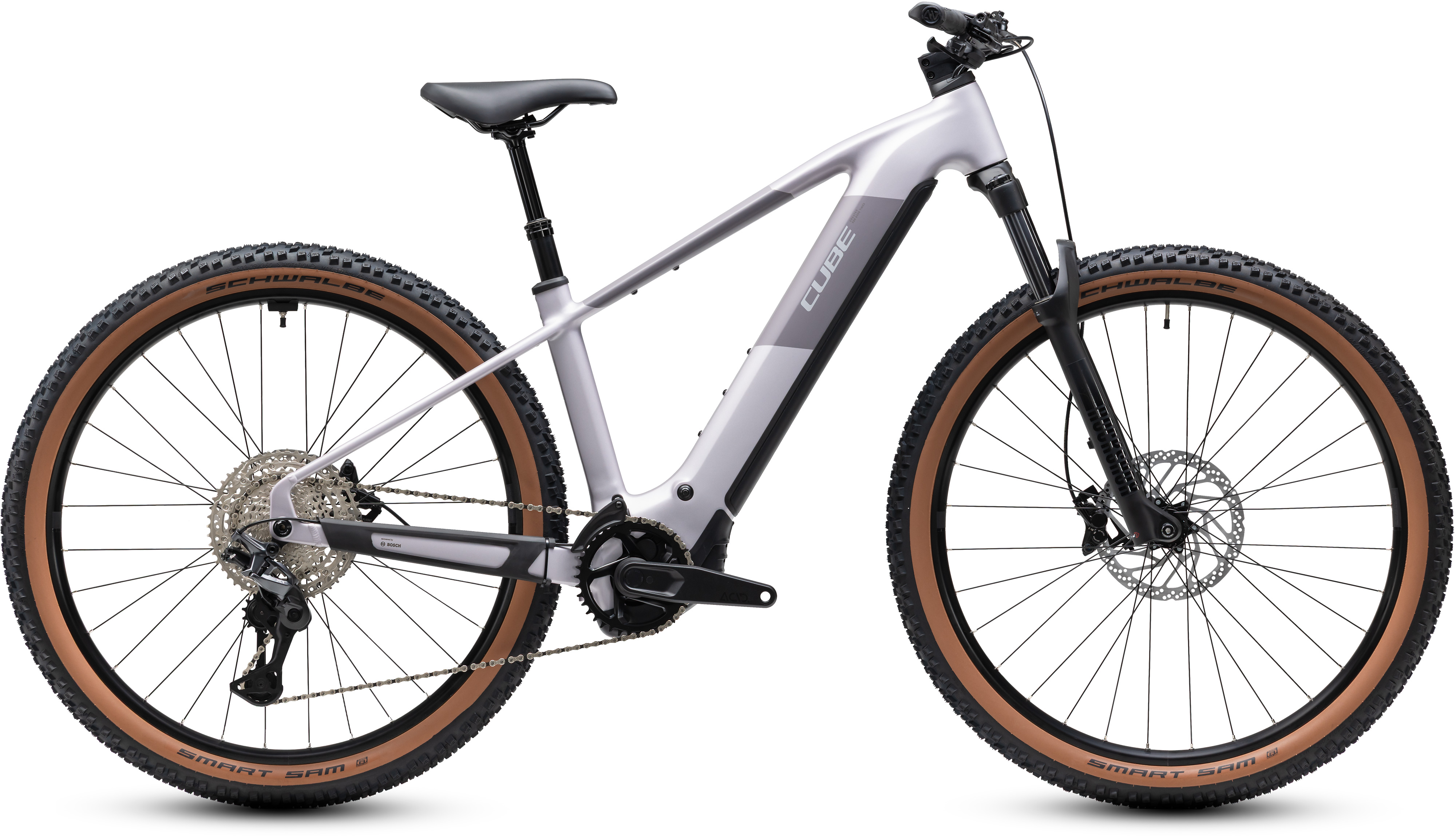 Ciclism - BICICLETA ELECTRICA CUBE REACTION HYBRID PRO 800 LILACBREEZE PRIZM 2027 cadru L (20") - roti 29