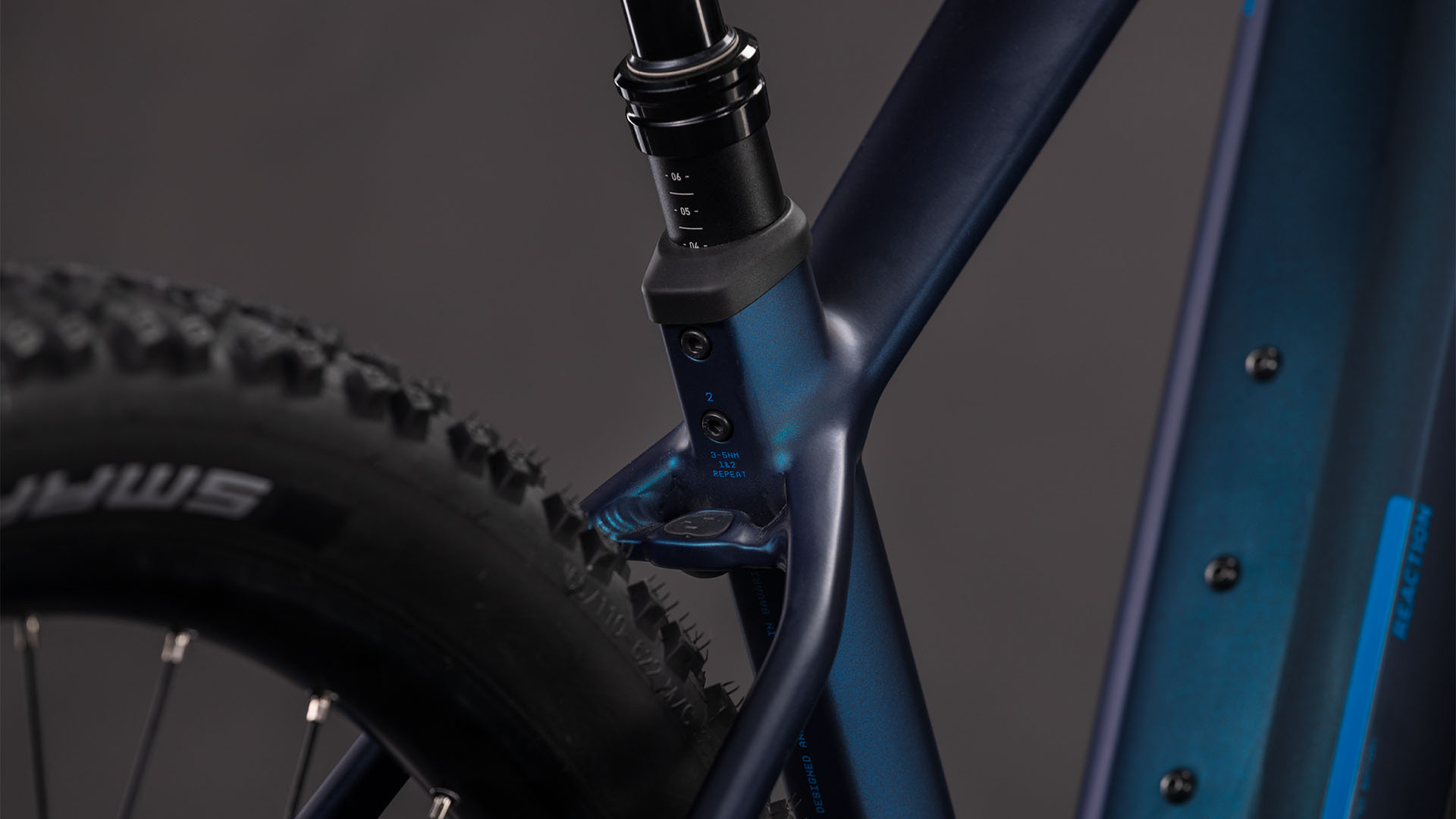 BICICLETA ELECTRICA CUBE REACTION HYBRID PRO 800 NEBULAR DAZZLE 2026 cadru XL (22") - roti 29 [3]