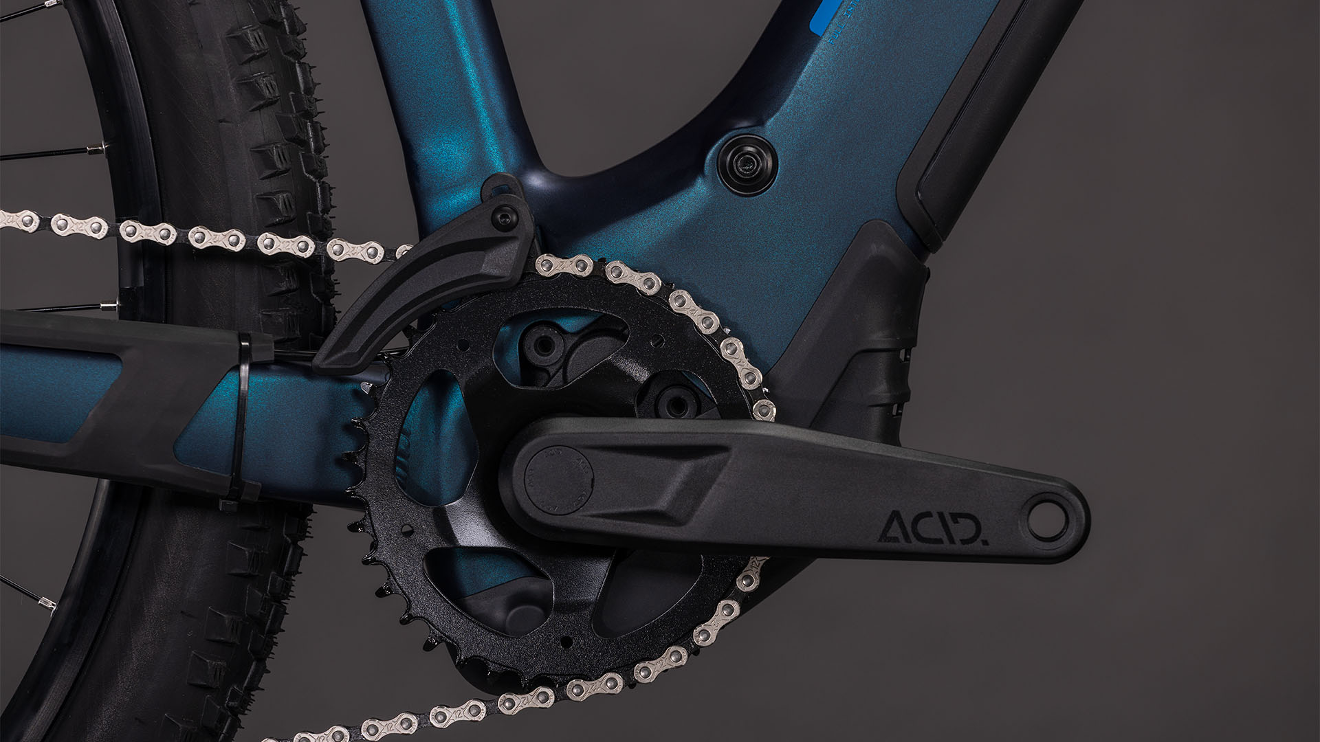 BICICLETA ELECTRICA CUBE REACTION HYBRID PRO 800 NEBULAR DAZZLE 2026 cadru S (16") - roti 27.5 [4]