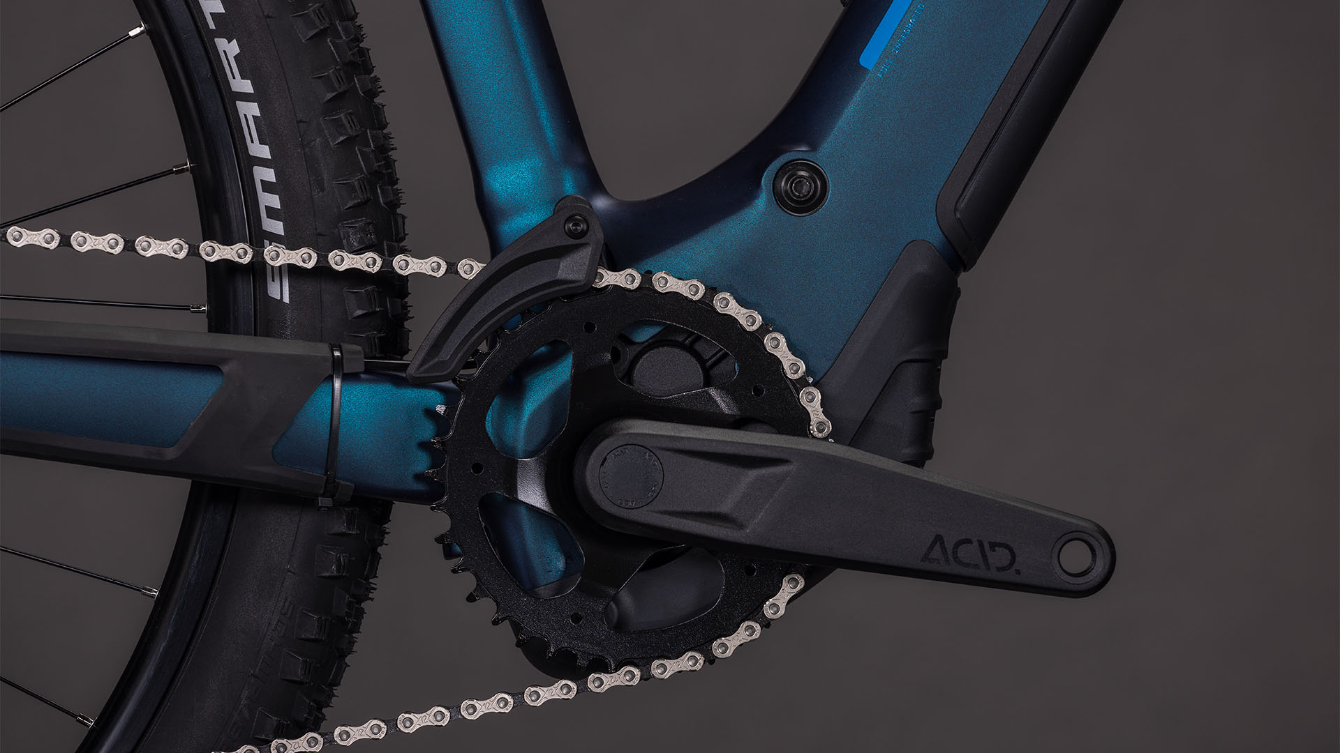 BICICLETA ELECTRICA CUBE REACTION HYBRID PRO 800 TRAPEZE NEBULAR DAZZLE 2026 cadru L (20") - roti 29 [4]