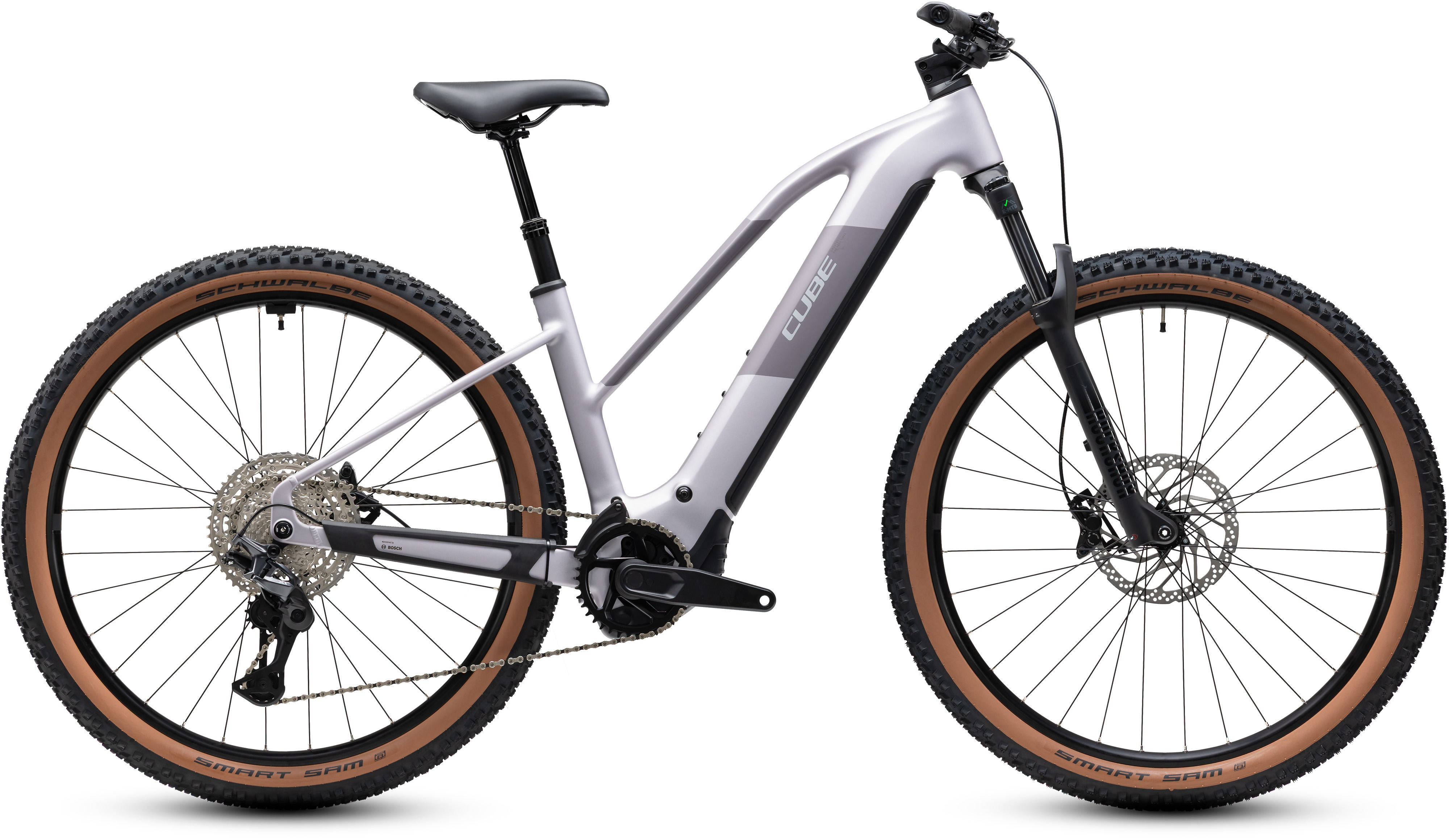 Ciclism - BICICLETA ELECTRICA CUBE REACTION HYBRID PRO 800 TRAPEZE LILACBREEZE PRIZM 2027 cadru M (18") - roti 29