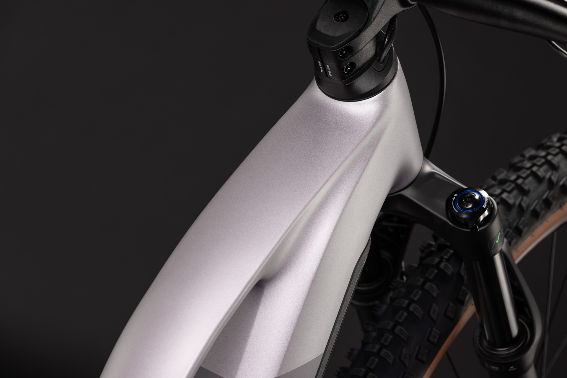 BICICLETA ELECTRICA CUBE REACTION HYBRID PRO 800 TRAPEZE LILACBREEZE PRIZM 2027 cadru M (18") - roti 29 [1]