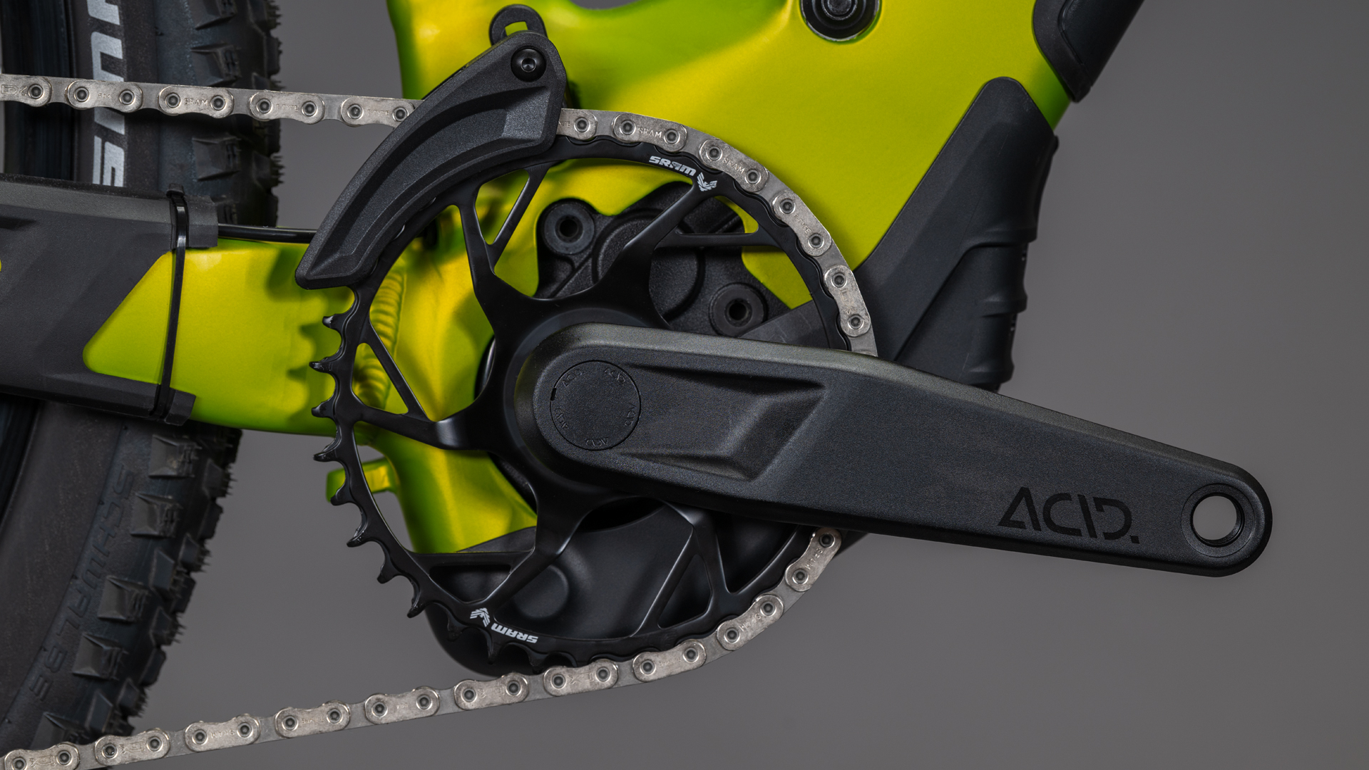 BICICLETA ELECTRICA CUBE REACTION HYBRID RACE 800 LIZARD BLACK 2026 cadru M (18") - roti 29 [4]