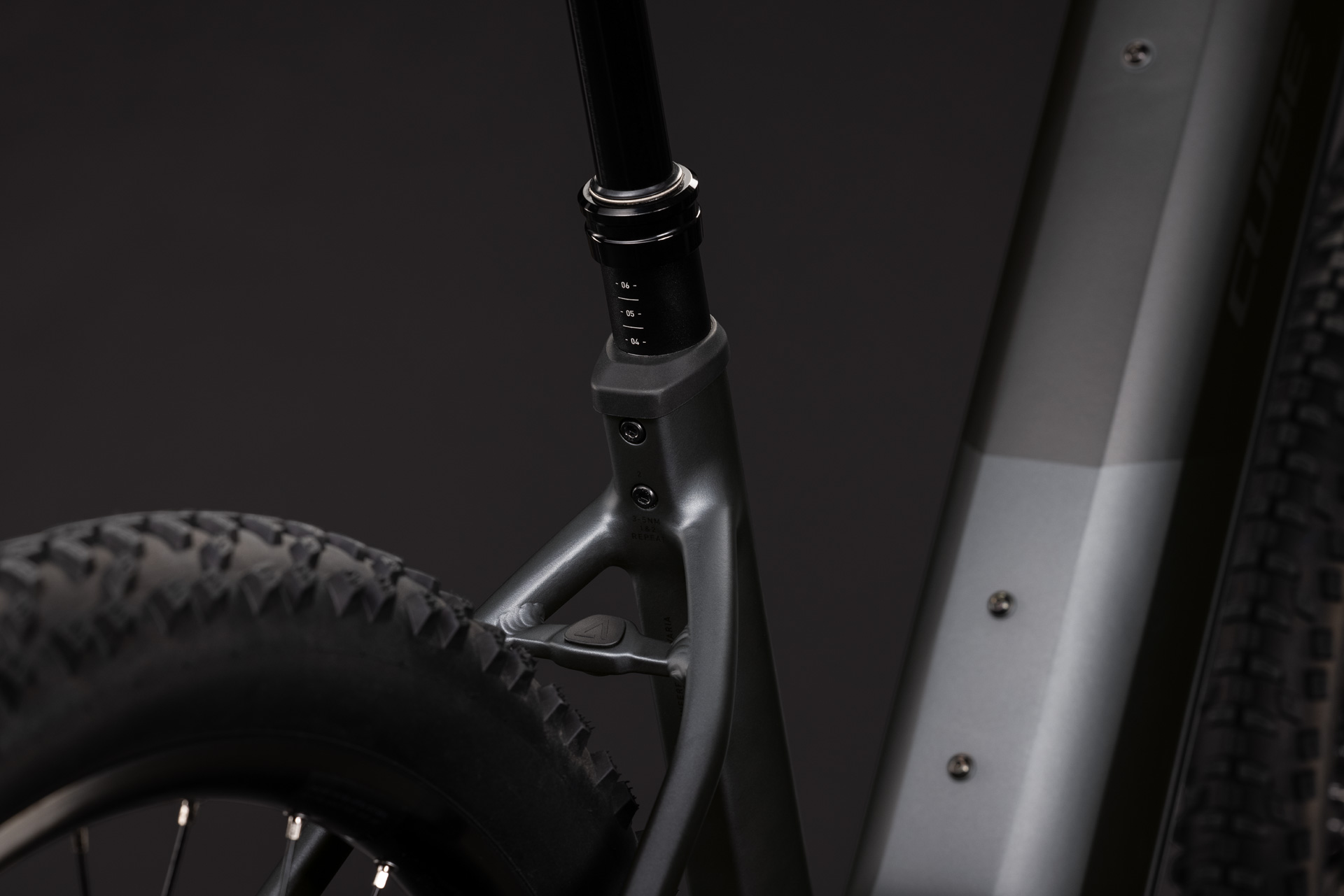 BICICLETA ELECTRICA CUBE REACTION HYBRID RACE 800 EASY ENTRY SLABGREY CHROME 2027 S [3]