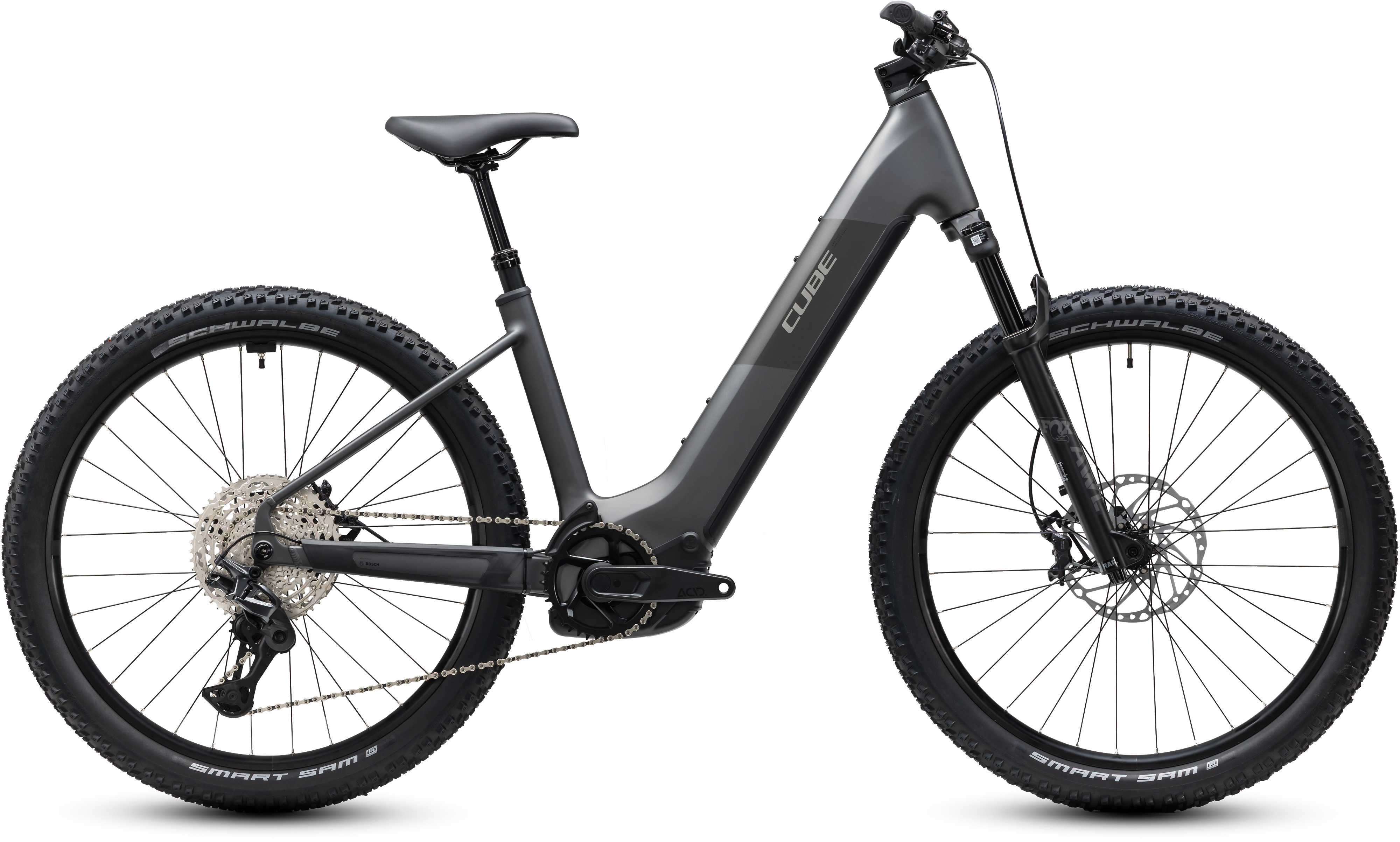 Ciclism - BICICLETA ELECTRICA CUBE REACTION HYBRID RACE 800 EASY ENTRY SLABGREY CHROME 2027 S