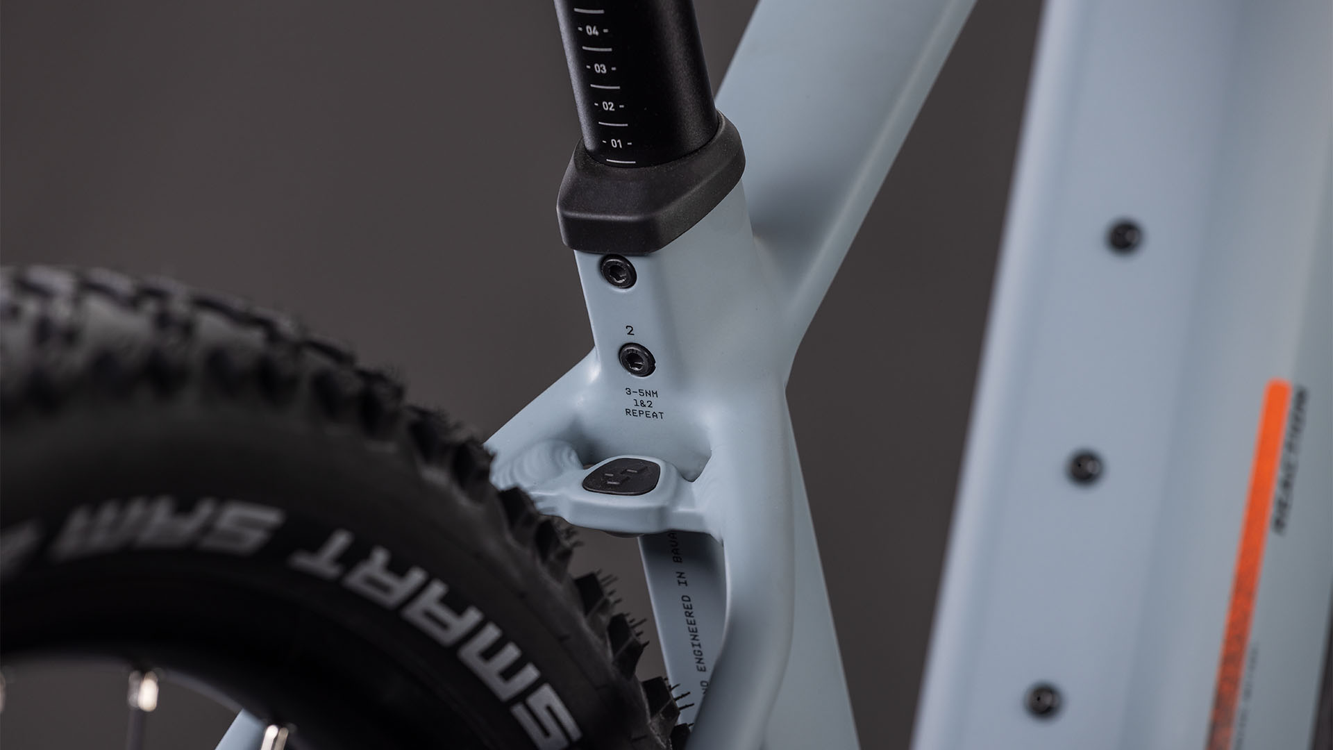 BICICLETA ELECTRICA CUBE REACTION HYBRID RACE 800 VULCAN ORANGE 2026 cadru L (20") - roti 29 [3]