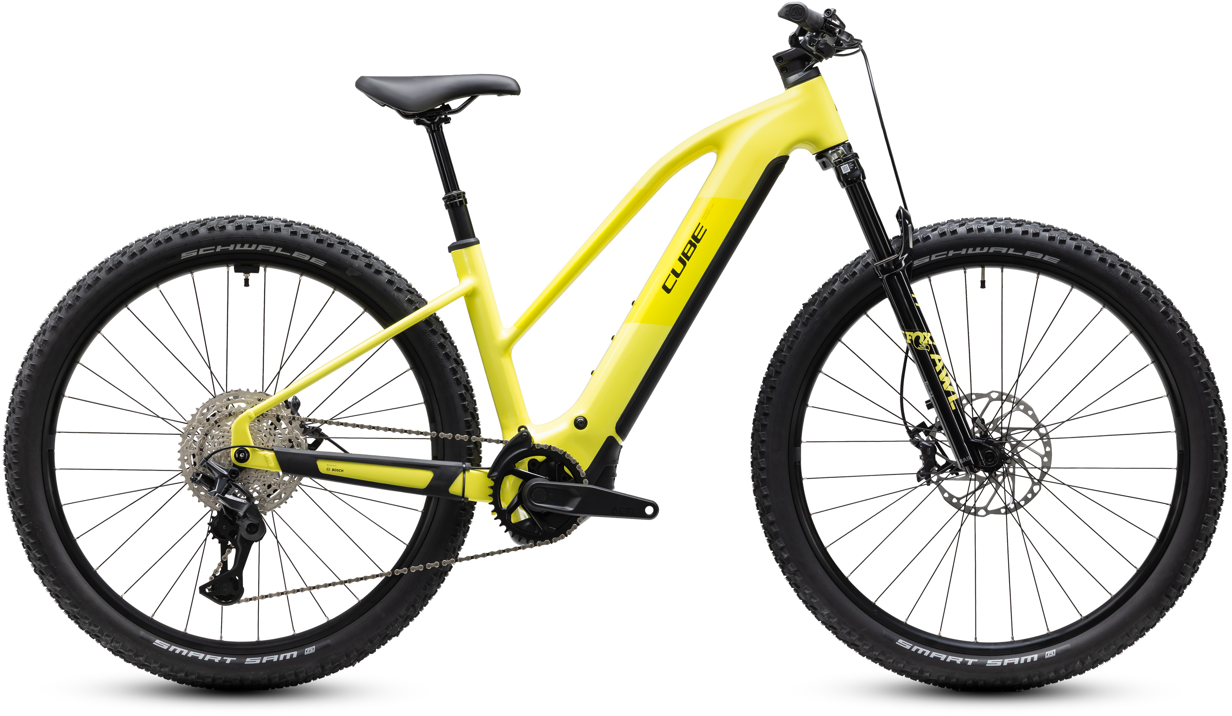Ciclism - BICICLETA ELECTRICA CUBE REACTION HYBRID RACE 800 TRAPEZE BANANASPLIT BLACK 2027 cadru L (20") - roti 29