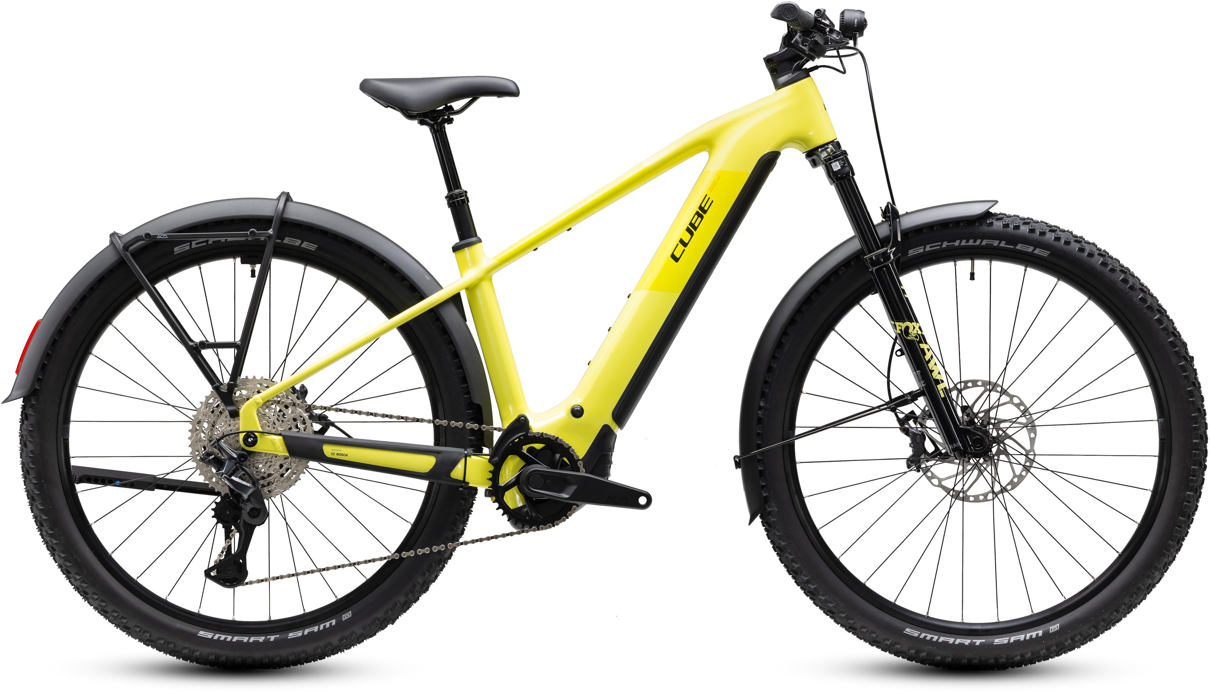 Ciclism - BICICLETA ELECTRICA CUBE REACTION HYBRID RACE 800 FE BANANASPLIT BLACK 2027 cadru M (18") - roti 29