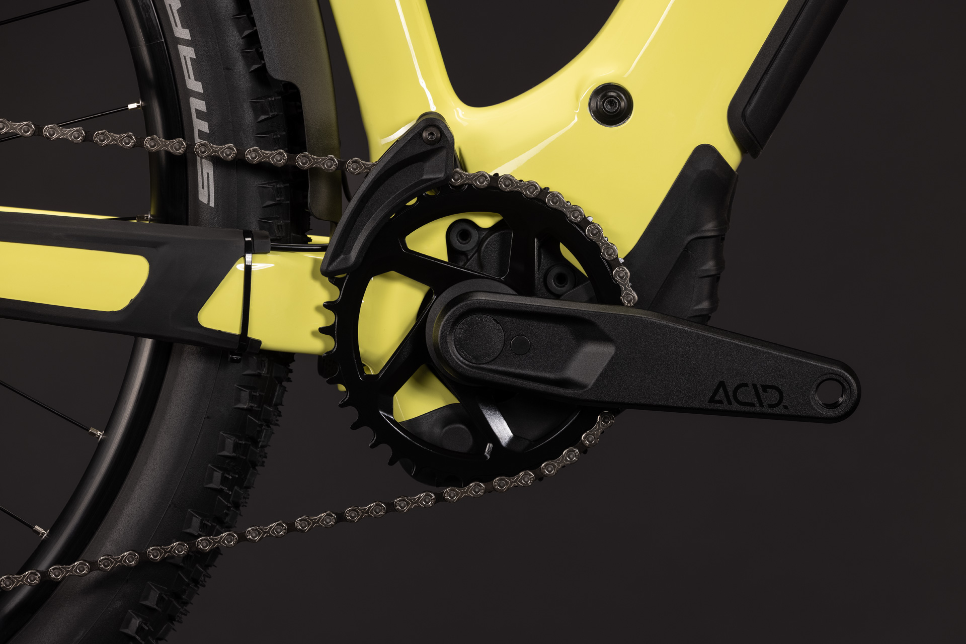 BICICLETA ELECTRICA CUBE REACTION HYBRID RACE 800 FE BANANASPLIT BLACK 2027 cadru XXL (23") - roti 29 [3]