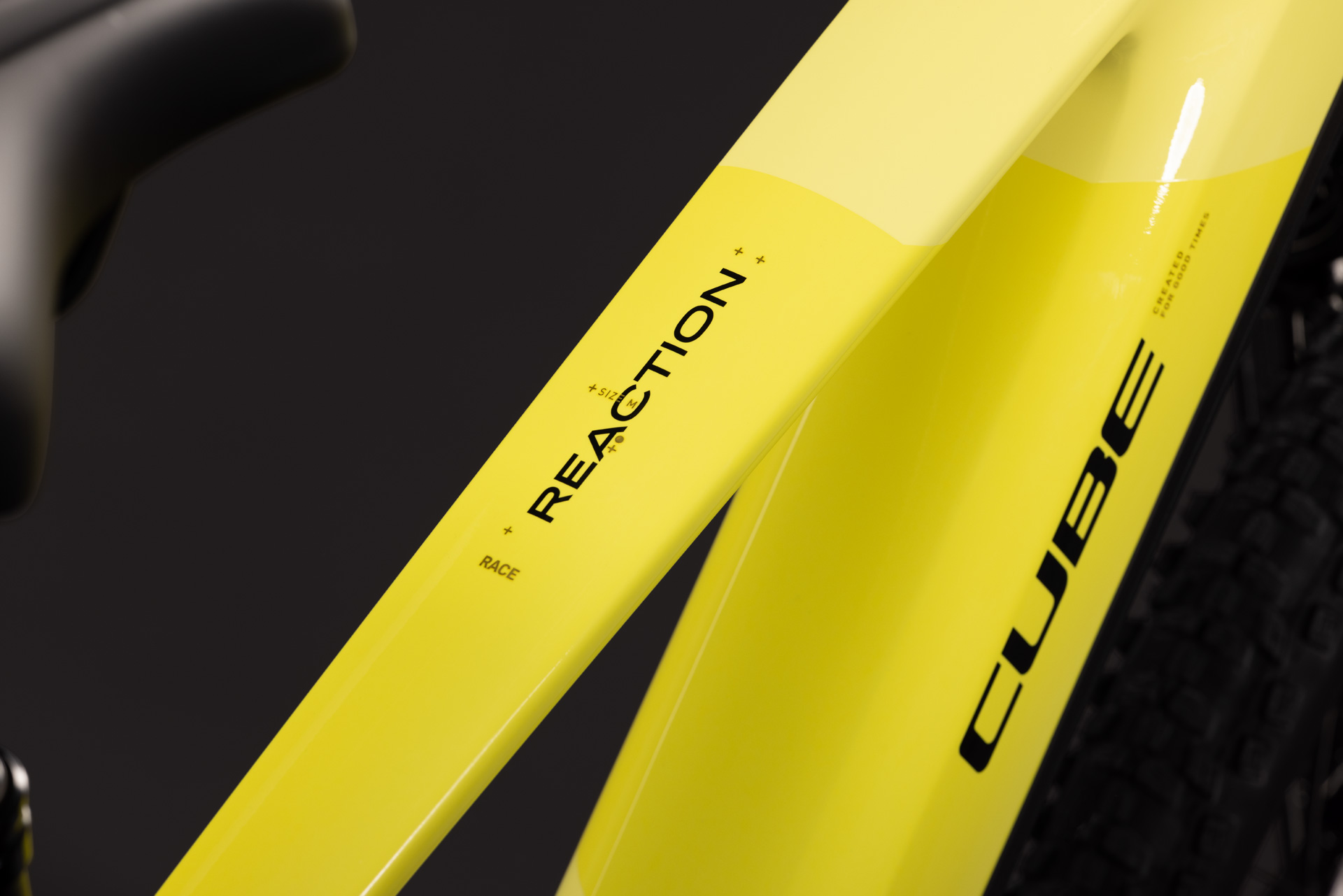 BICICLETA ELECTRICA CUBE REACTION HYBRID RACE 800 BANANASPLIT BLACK 2027 cadru M (18") - roti 29 [2]