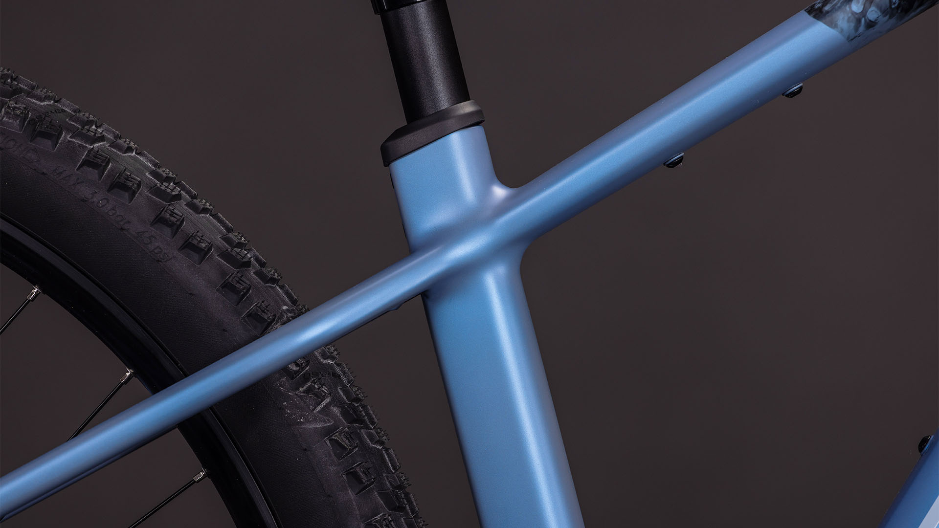 BICICLETA ELECTRICA CUBE REACTION HYBRID SLT 800 HAZEBLUE FUME 2026 cadru S (16") - roti 27.5 [4]