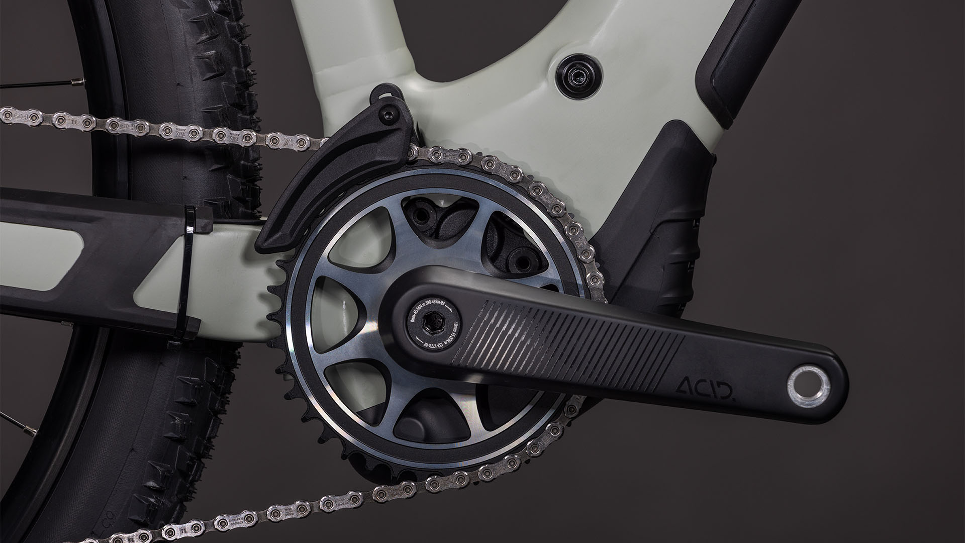 BICICLETA ELECTRICA CUBE REACTION HYBRID SLT 800 REEDBEIGE SAGEBRUSHGREEN 2026 cadru XL (22") - roti 29 [4]