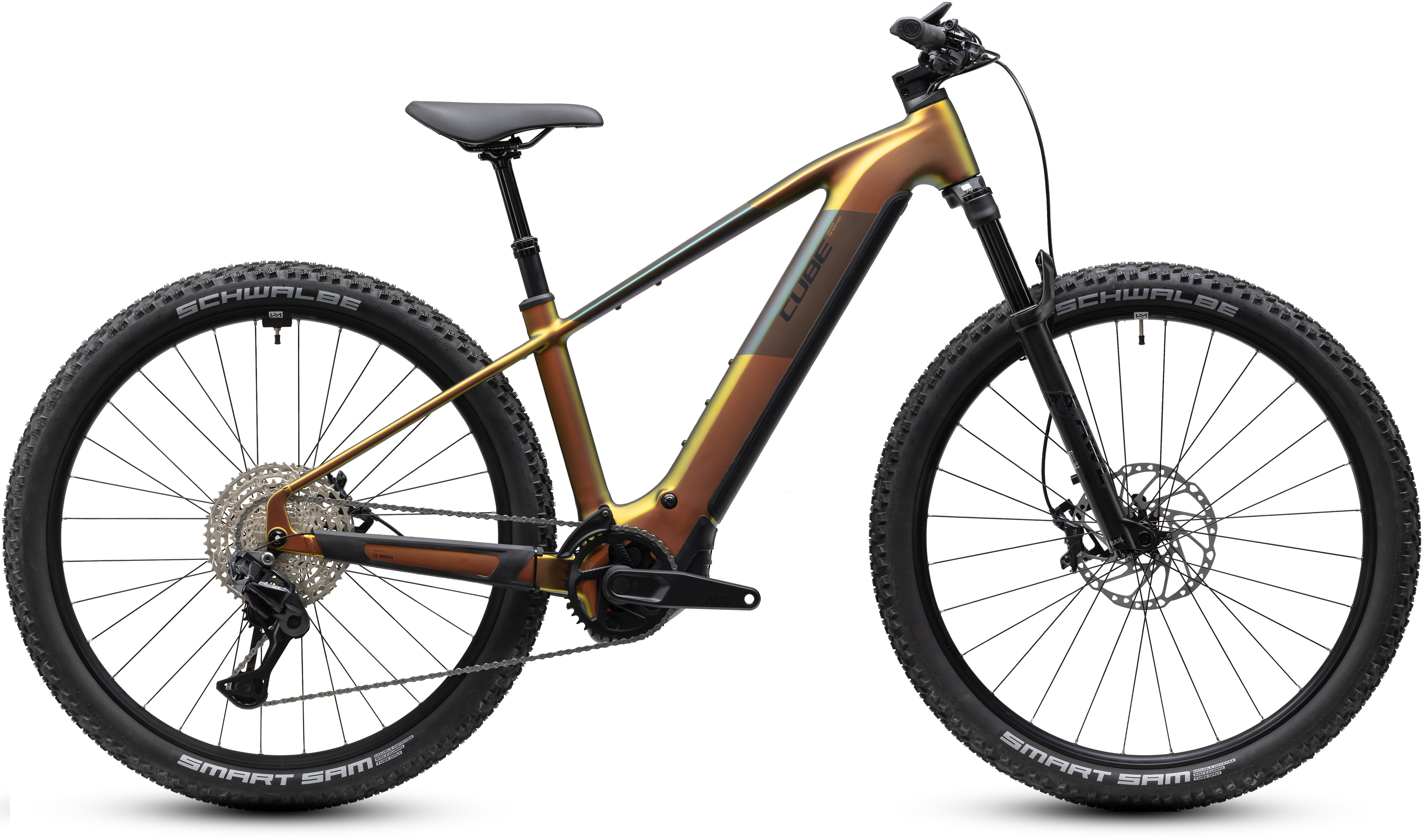 Ciclism - BICICLETA ELECTRICA CUBE REACTION HYBRID SLX 800 AUTUMN BLACK 2027 cadru XXL (23") - roti 29