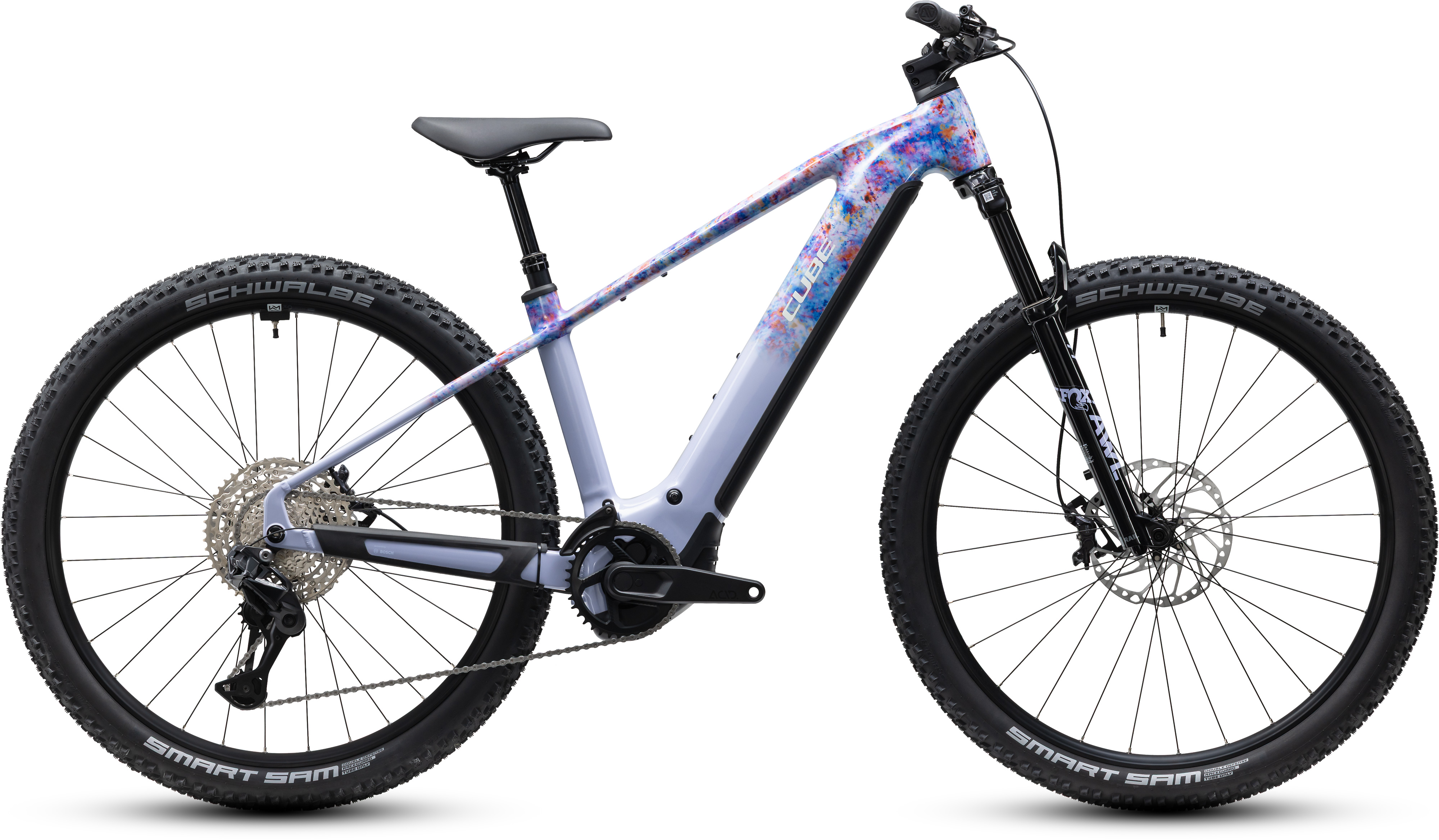 Ciclism - BICICLETA ELECTRICA CUBE REACTION HYBRID SLX 800 ARTLINE 2027 cadru L (20") - roti 29