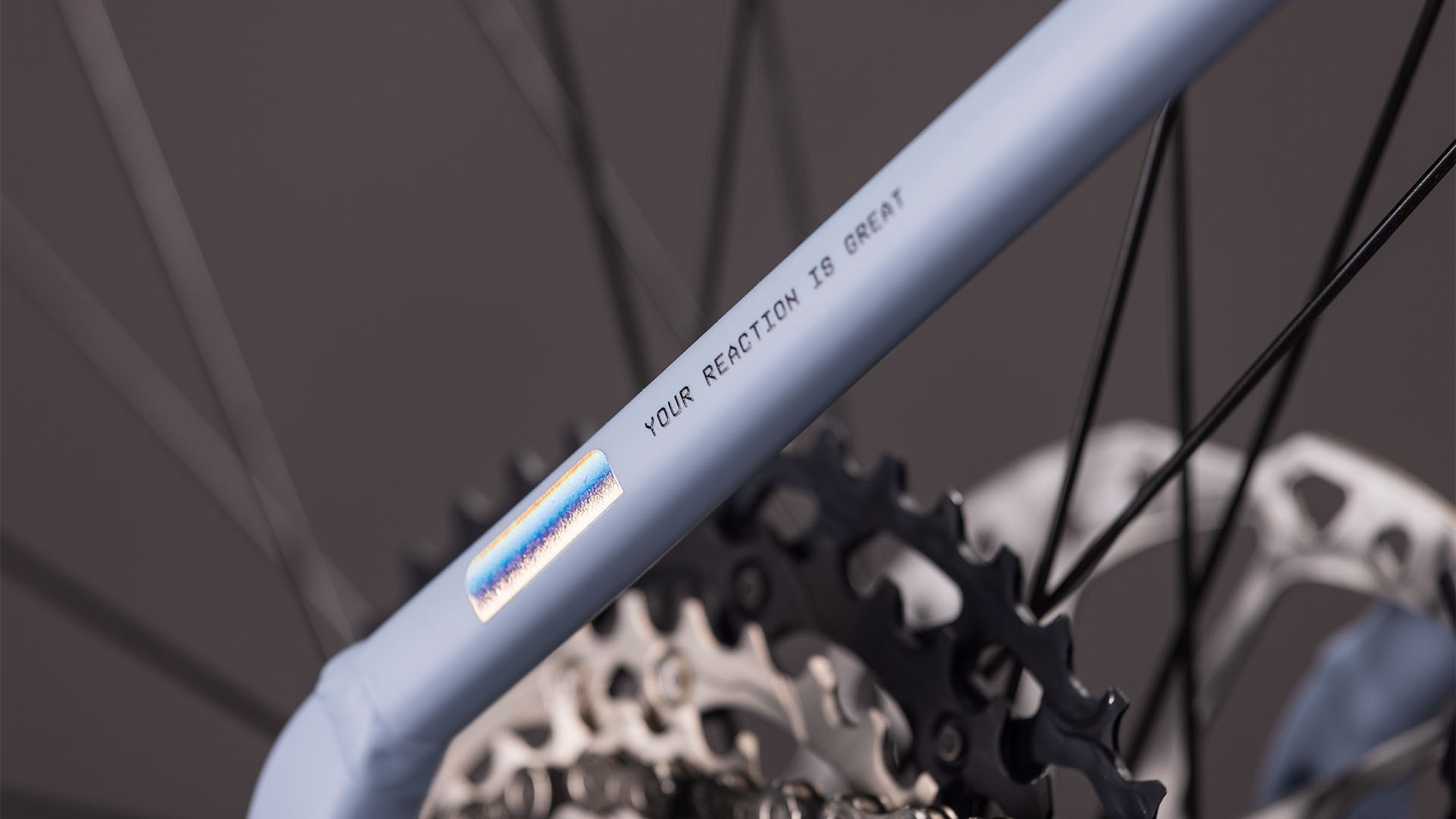 BICICLETA ELECTRICA CUBE REACTION HYBRID SLX 800 EASY ENTRY GAUZEGREY ICEBLUE 2026 cadru S (16") - roti 27.5 [4]