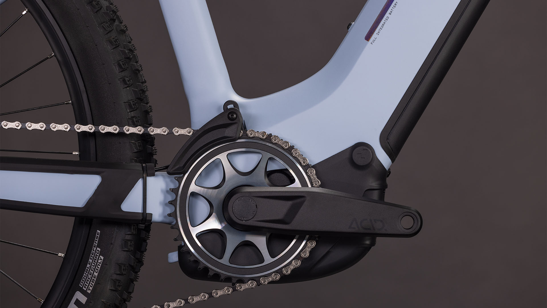 BICICLETA ELECTRICA CUBE REACTION HYBRID SLX 800 EASY ENTRY GAUZEGREY ICEBLUE 2026 cadru L (20") - roti 29 [3]