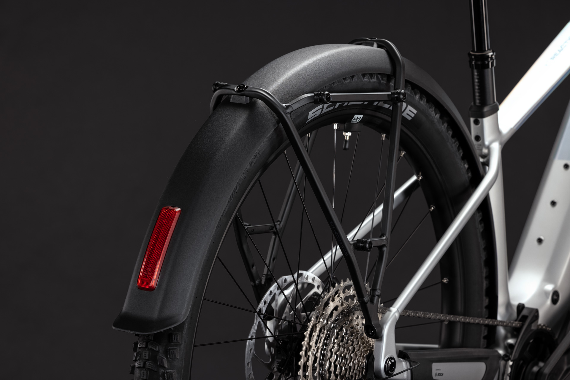BICICLETA ELECTRICA CUBE REACTION HYBRID SLX 800 FE PLATINUM REFLEX 2027 cadru M (18") - roti 29 [3]