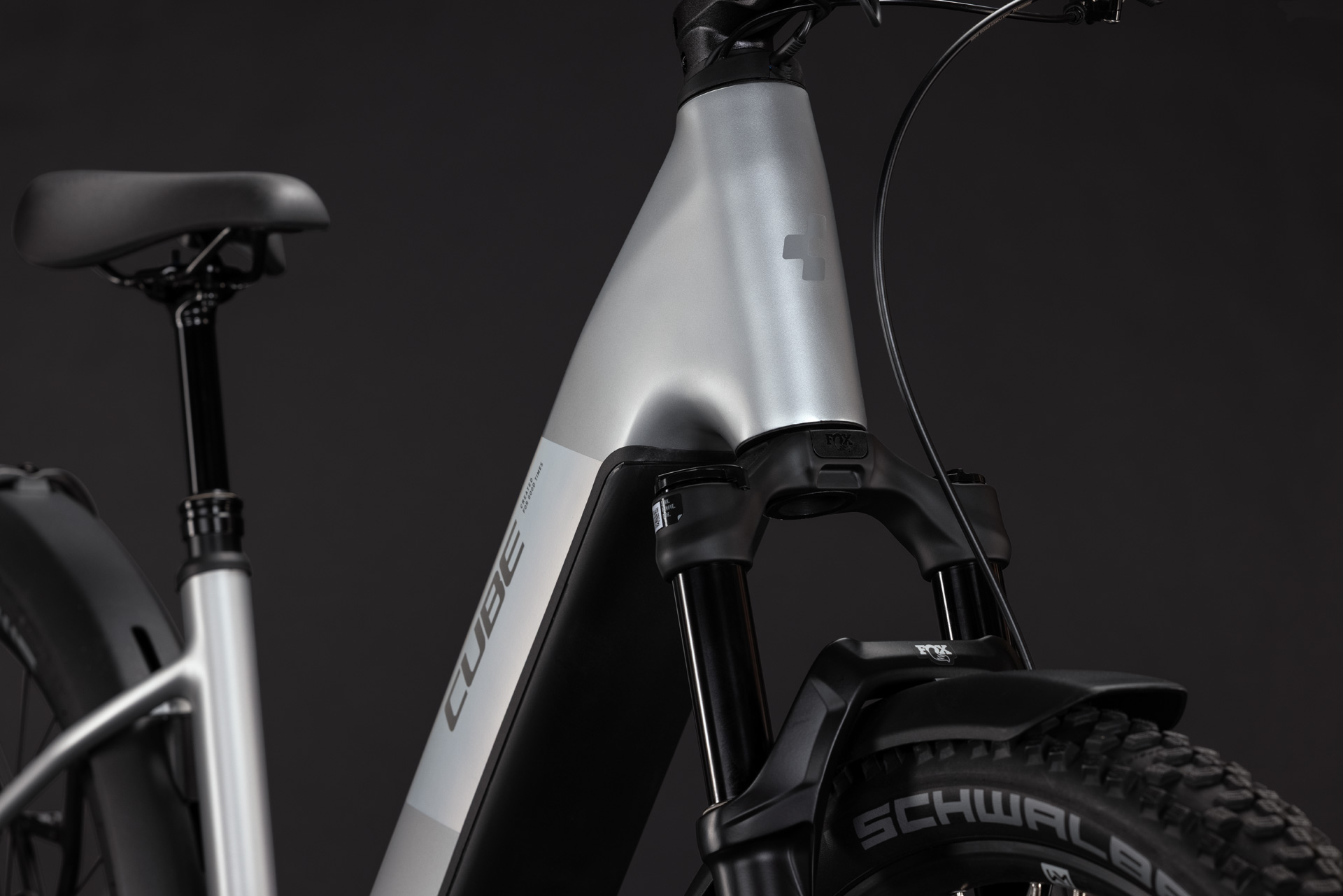 BICICLETA ELECTRICA CUBE REACTION HYBRID SLX 800 FE EASY ENTRY PLATINUM REFLEX 2027 XL [4]