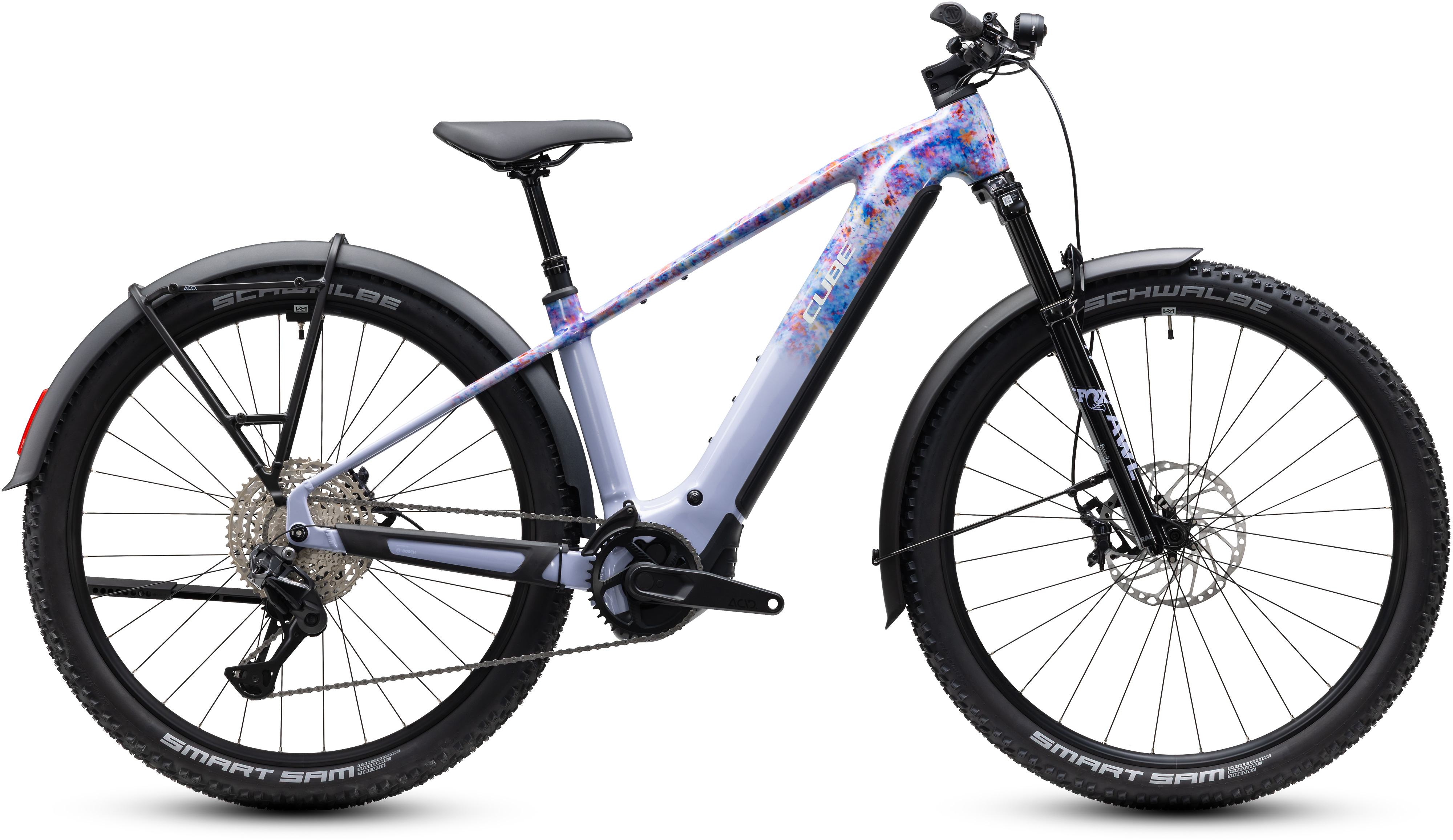 Ciclism - BICICLETA ELECTRICA CUBE REACTION HYBRID SLX 800 FE ARTLINE 2027 cadru M (18") - roti 29