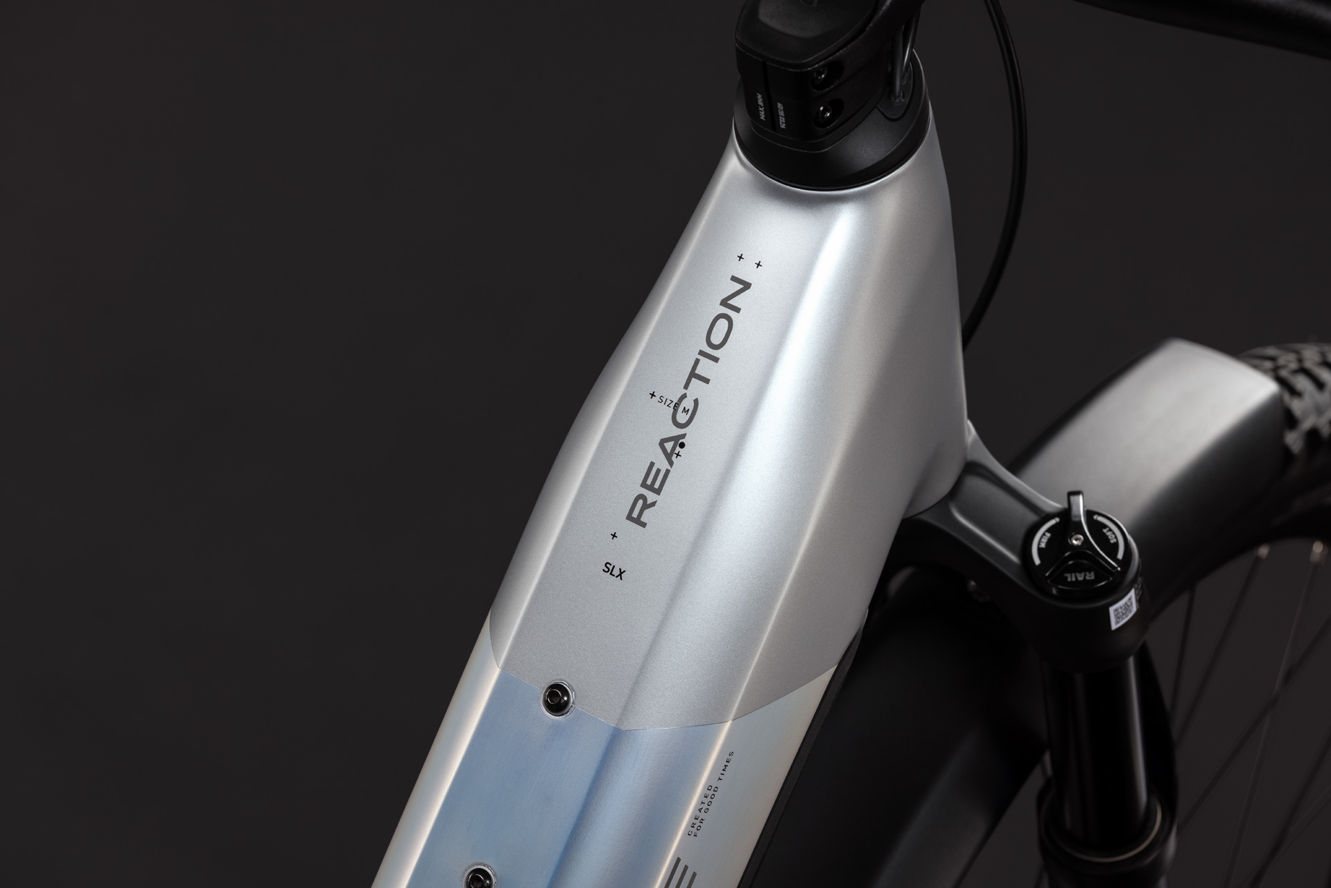 BICICLETA ELECTRICA CUBE REACTION HYBRID SLX 800 FE EASY ENTRY PLATINUM REFLEX 2027 S [2]