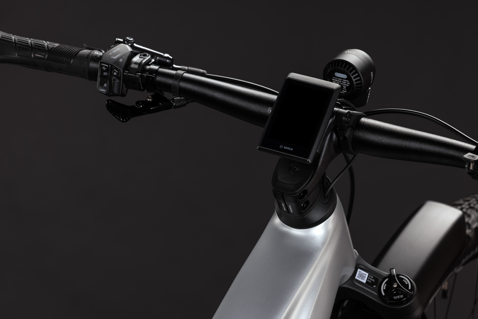 BICICLETA ELECTRICA CUBE REACTION HYBRID SLX 800 FE PLATINUM REFLEX 2027 cadru M (18") - roti 29 [1]
