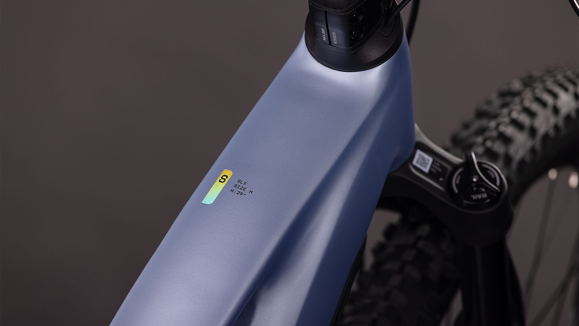 BICICLETA ELECTRICA CUBE REACTION HYBRID SLX 800 GAUZEGREY ICEBLUE 2026 cadru S (16") - roti 27.5 [1]