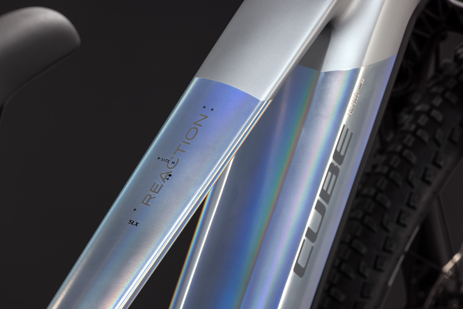 BICICLETA ELECTRICA CUBE REACTION HYBRID SLX 800 PLATINUM REFLEX 2027 cadru M (18") - roti 29 [2]
