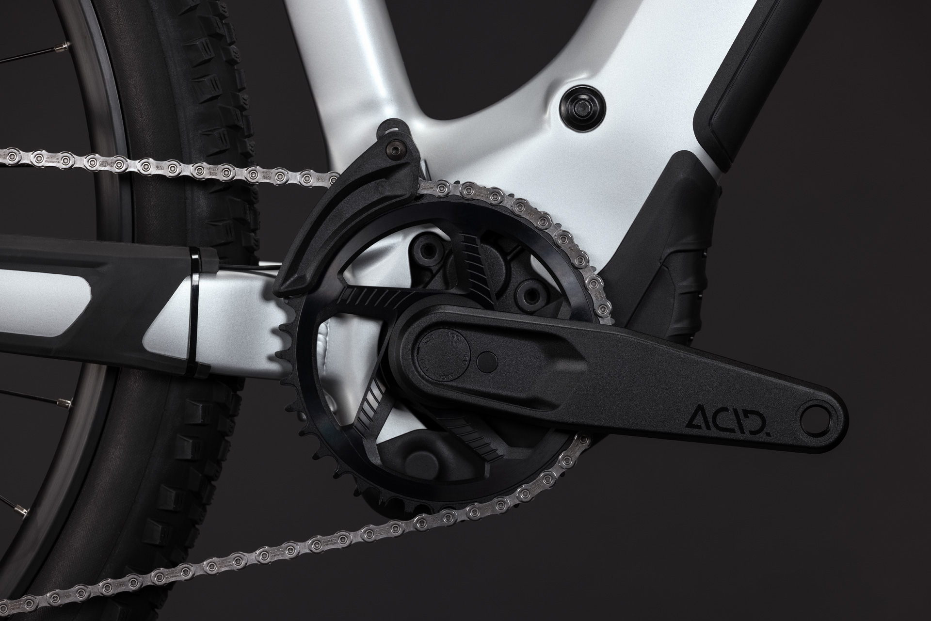 BICICLETA ELECTRICA CUBE REACTION HYBRID SLX 800 PLATINUM REFLEX 2027 cadru M (18") - roti 29 [4]
