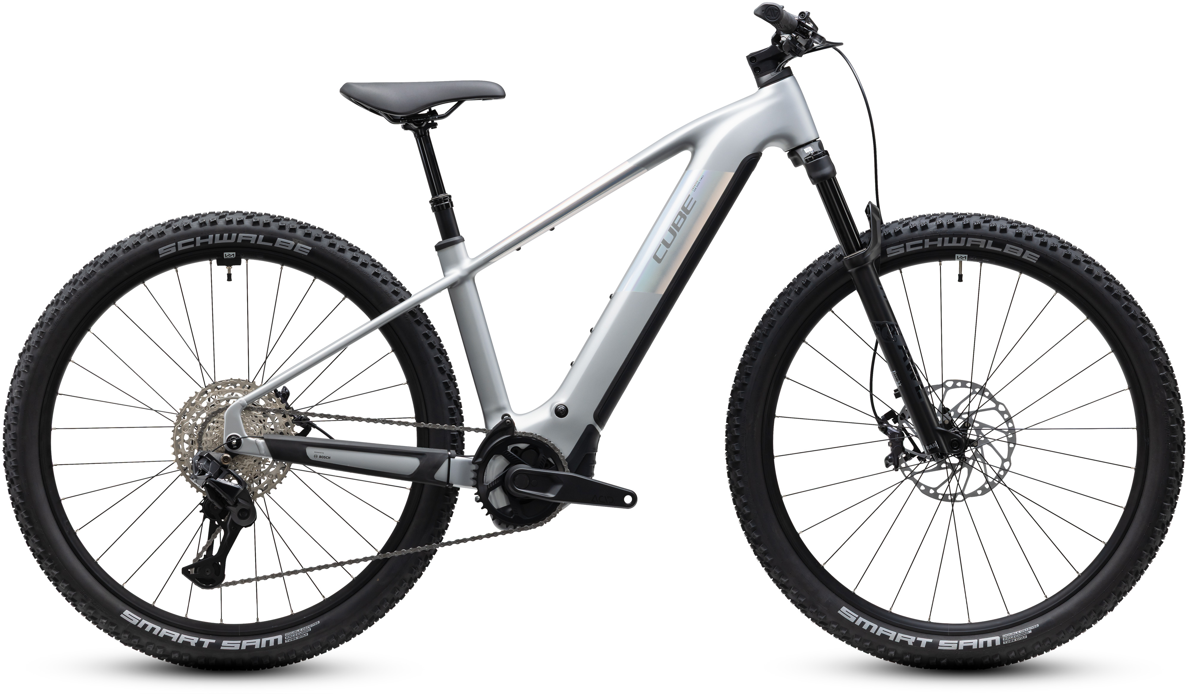 Ciclism - BICICLETA ELECTRICA CUBE REACTION HYBRID SLX 800 PLATINUM REFLEX 2027 cadru XXL (23") - roti 29