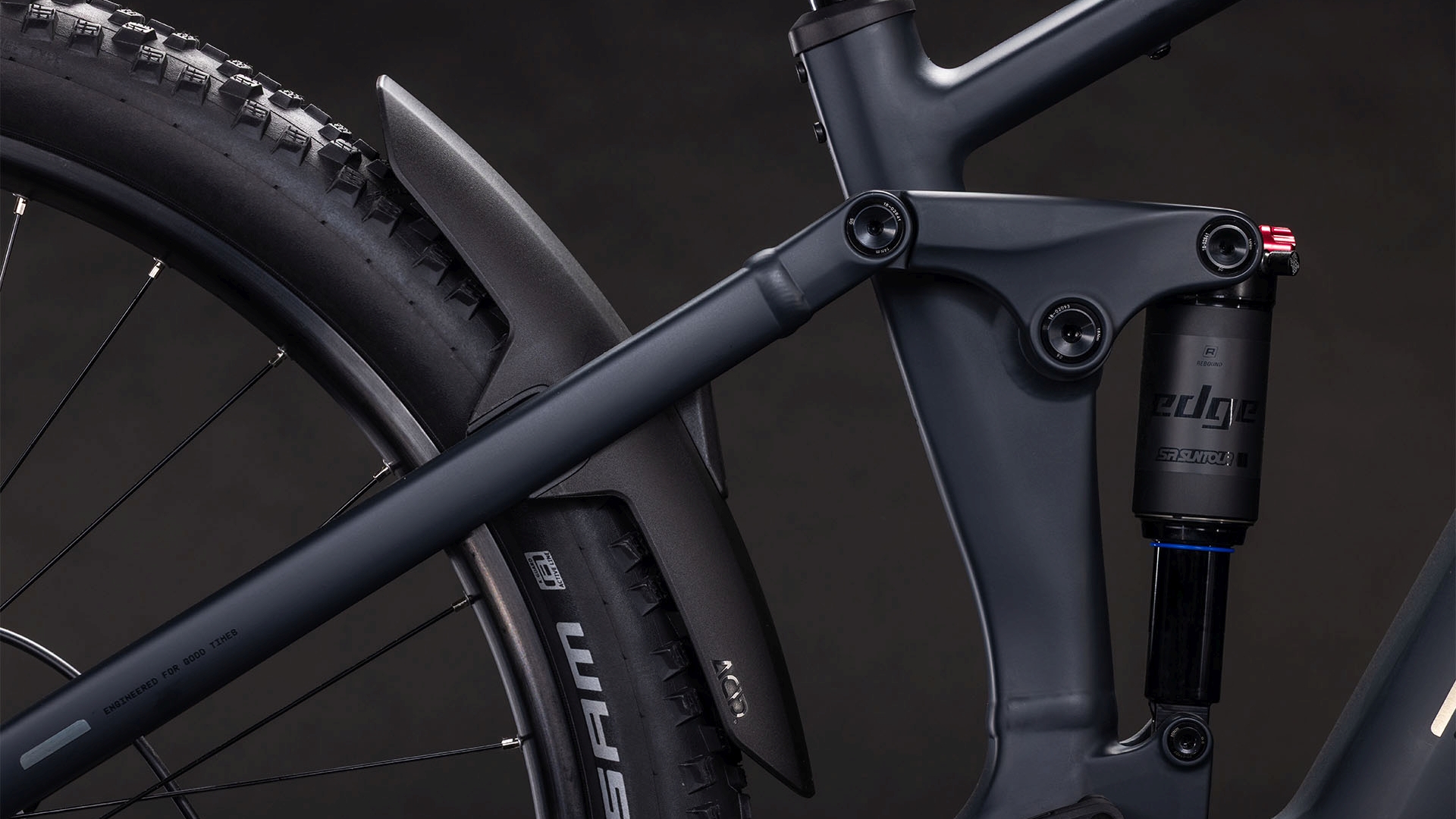 BICICLETA ELECTRICA CUBE STEREO HYBRID ONE22 PRO 600 NIGHT CHROME 2026 cadru XL (22") - roti 29 [2]